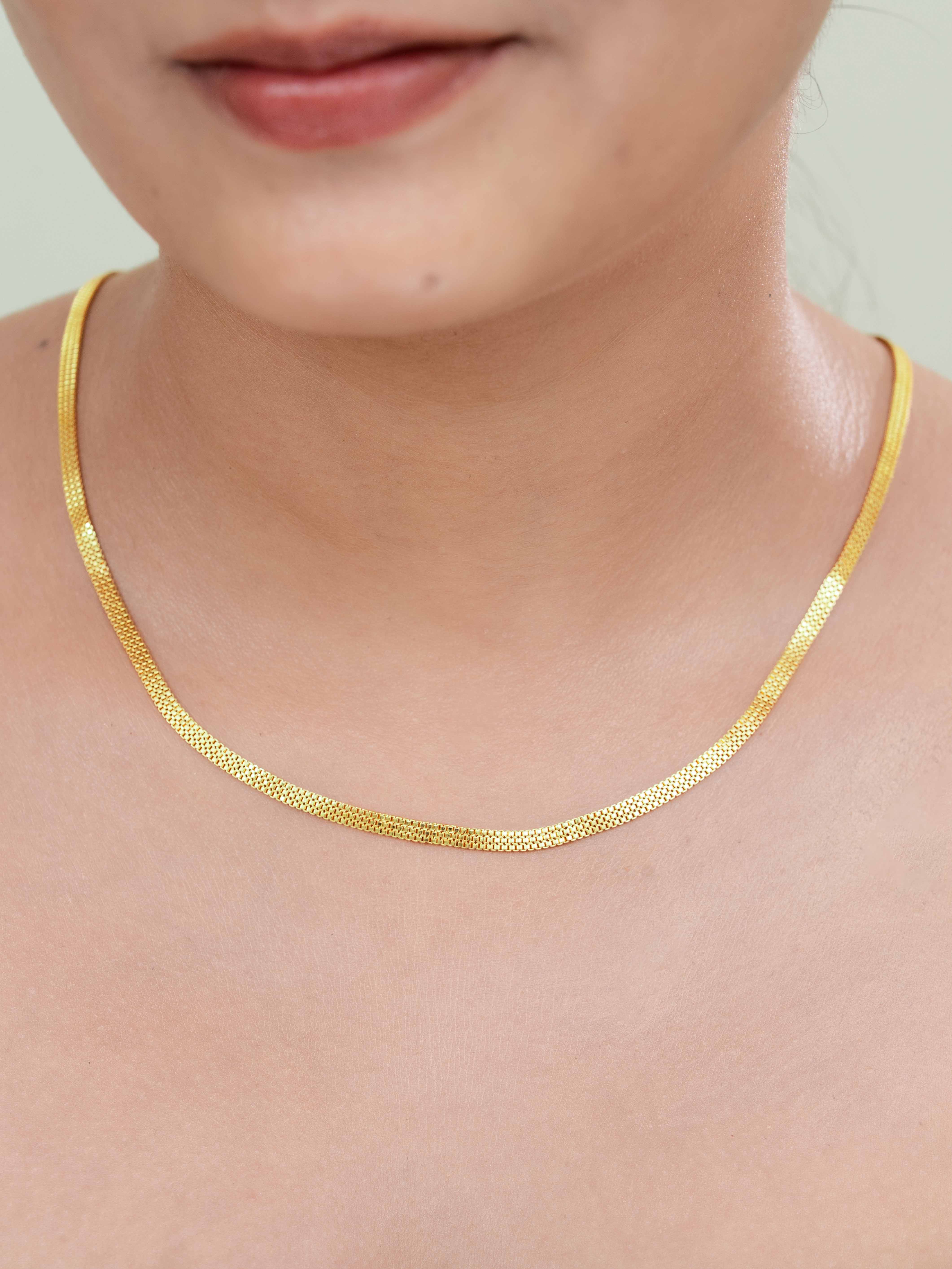 Three Layer Gold Chain
