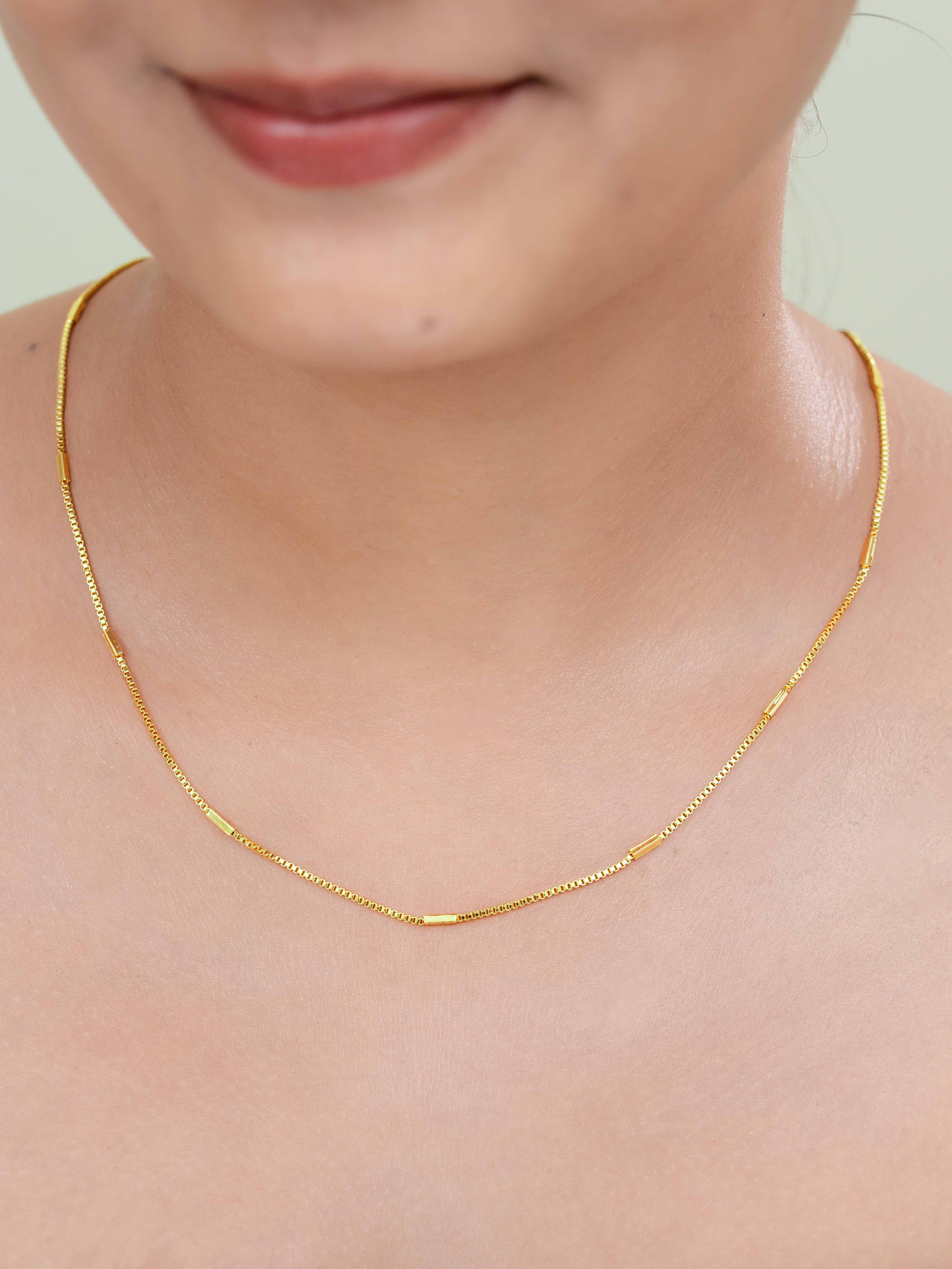 Golden Wave Gold Chain