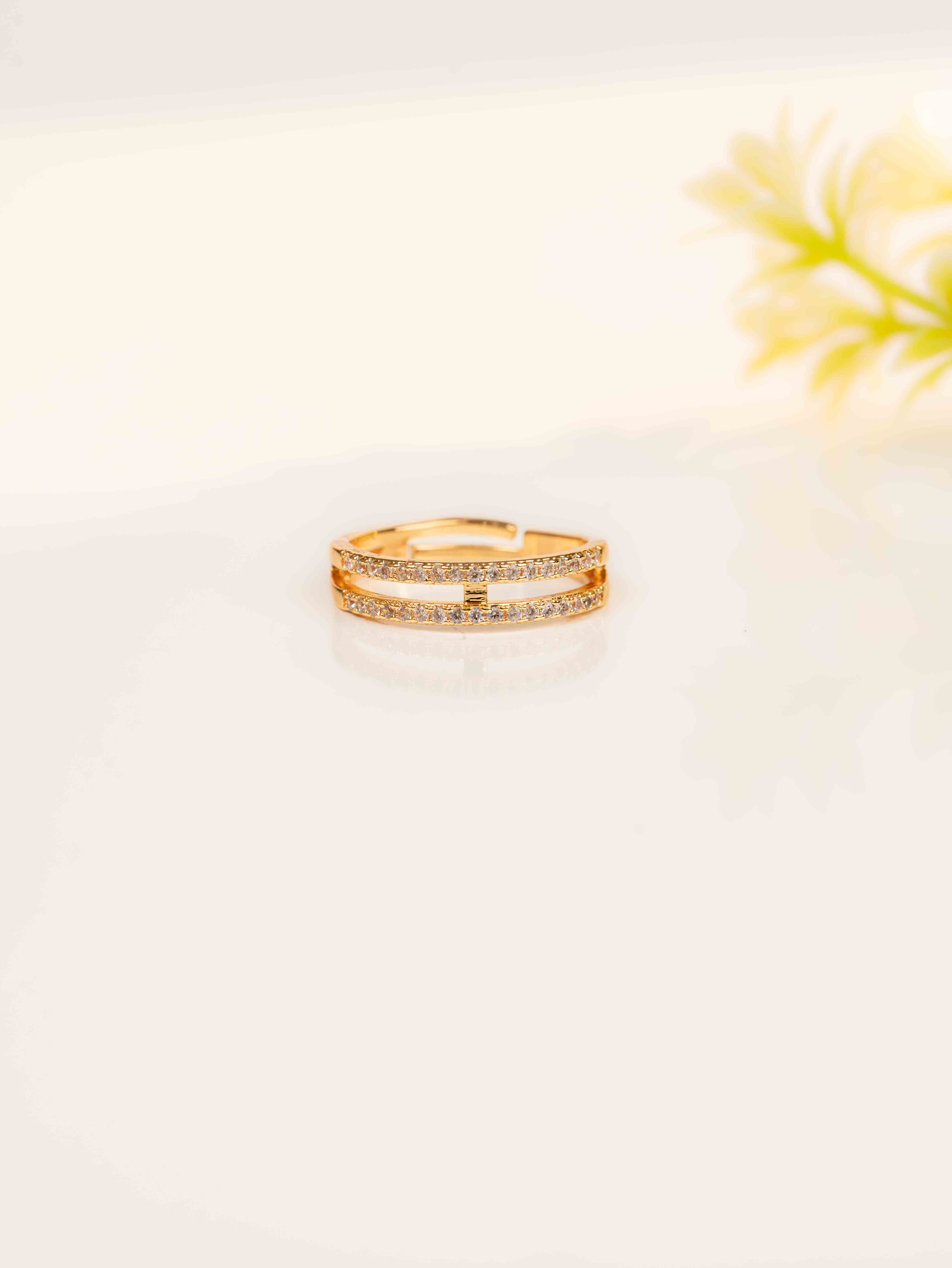 Frostvine Adjustable Ring