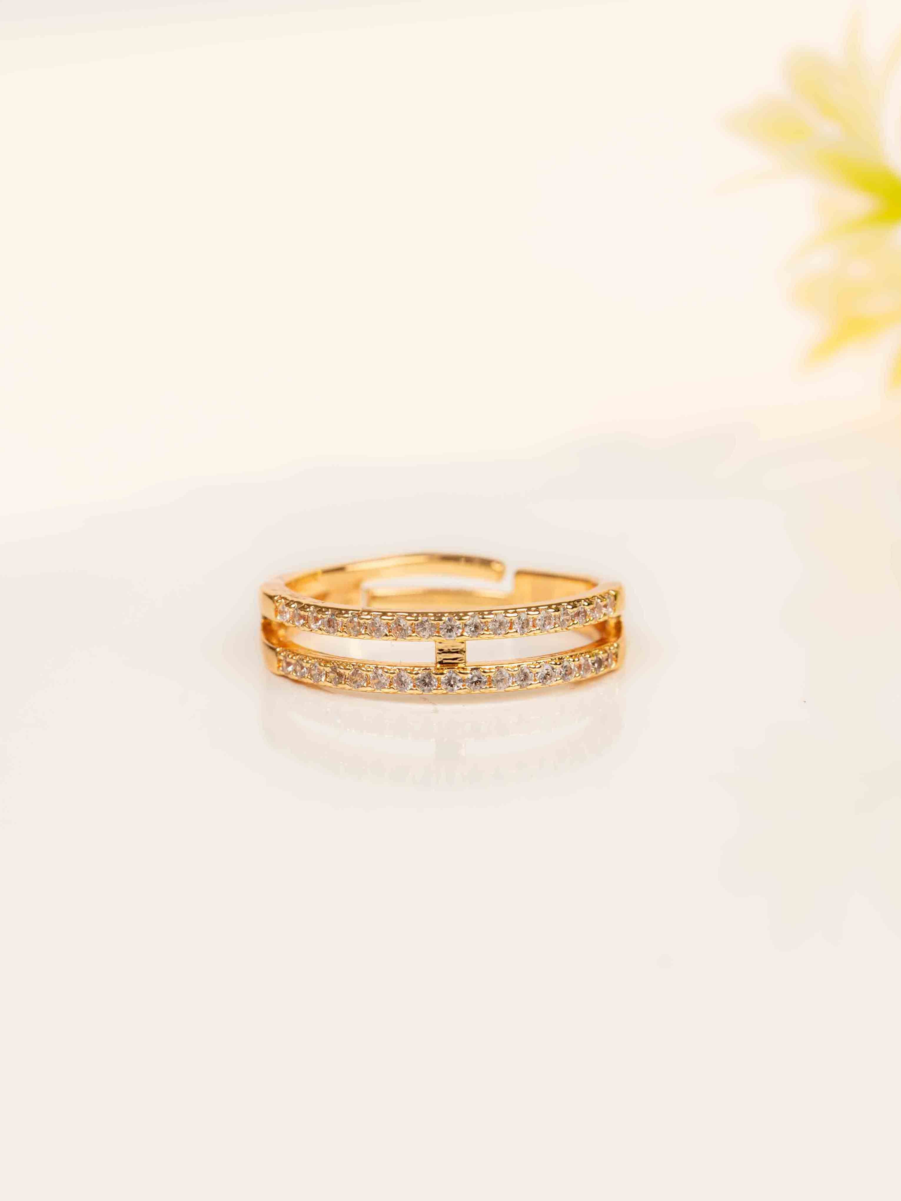 Frostvine Adjustable Ring