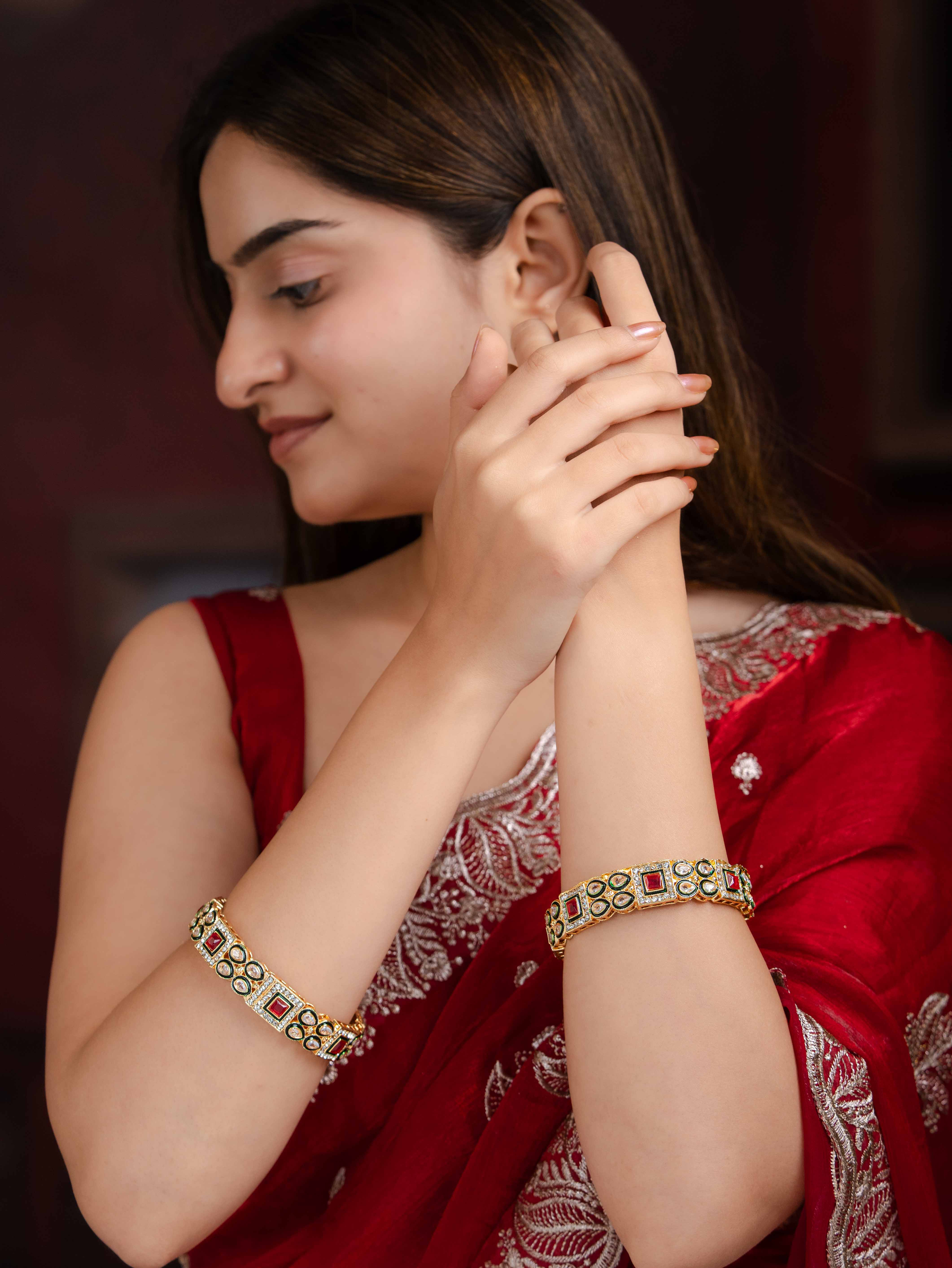 Ruhira Festive Bangles ( Set Of 2 )