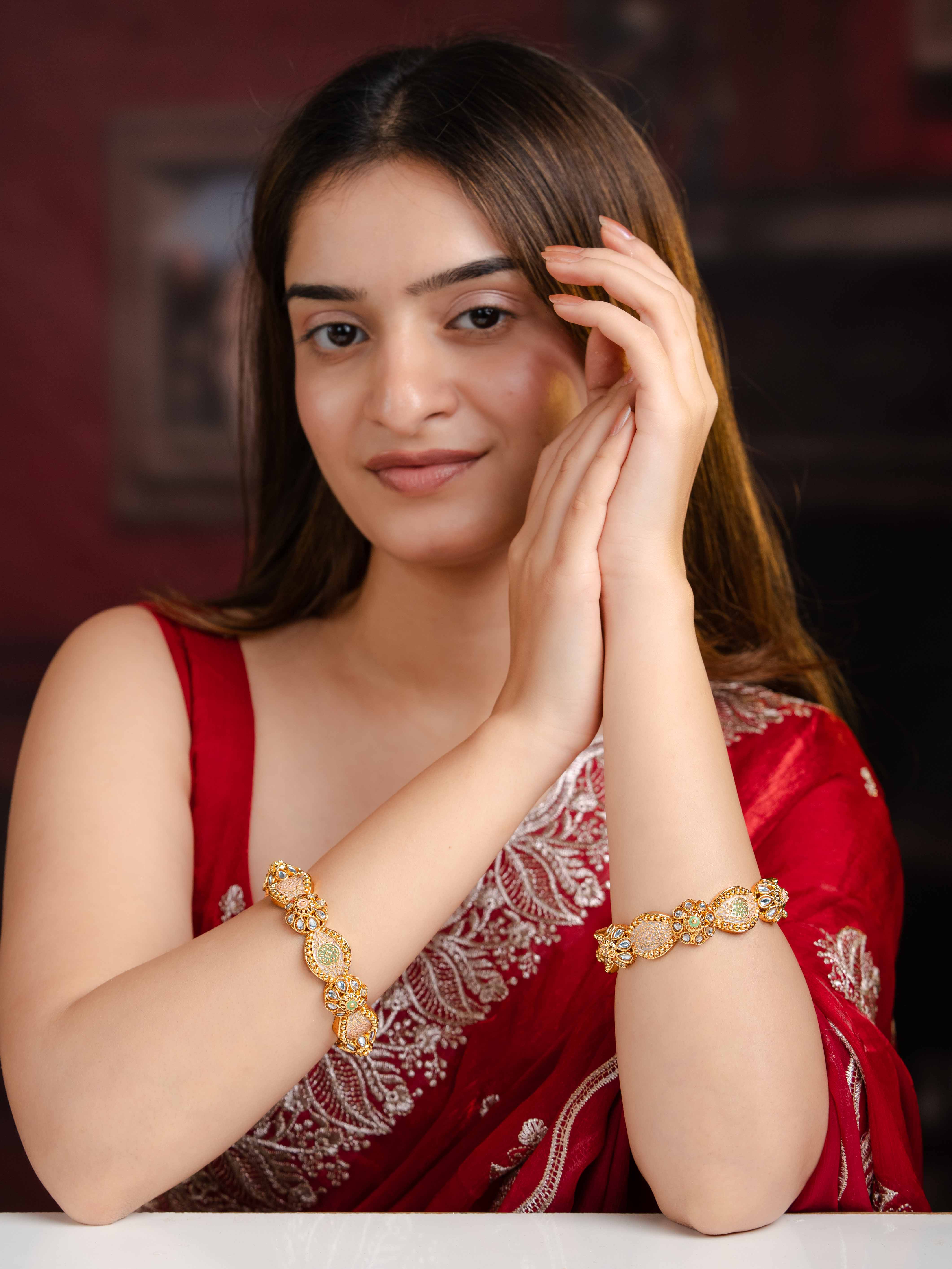 Eshanya Festive Bangles ( Set of 2 )