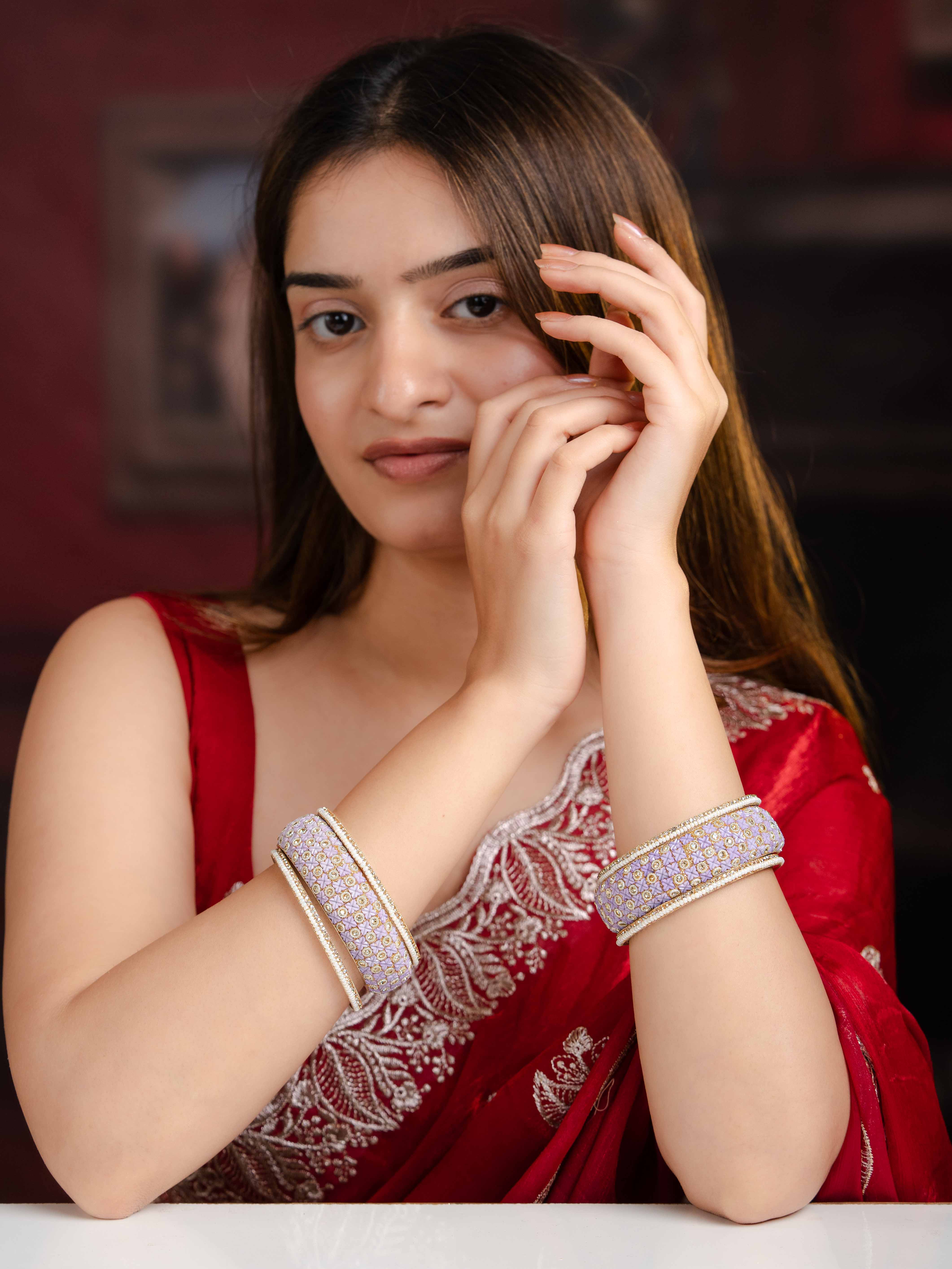 Noorvati Festive Bangles ( Set Of 6)