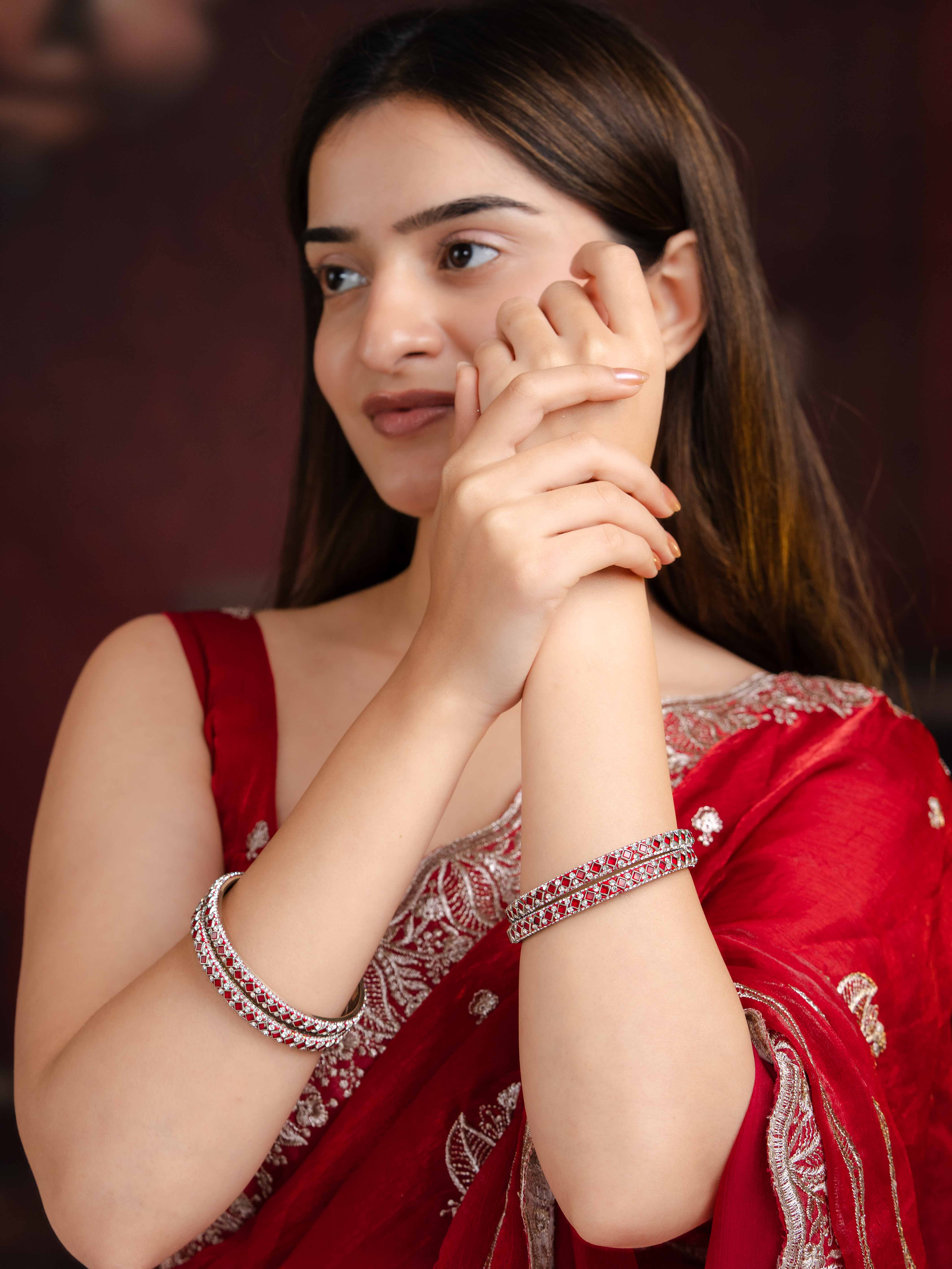 Shrinika festive bangles ( Set of 4 )