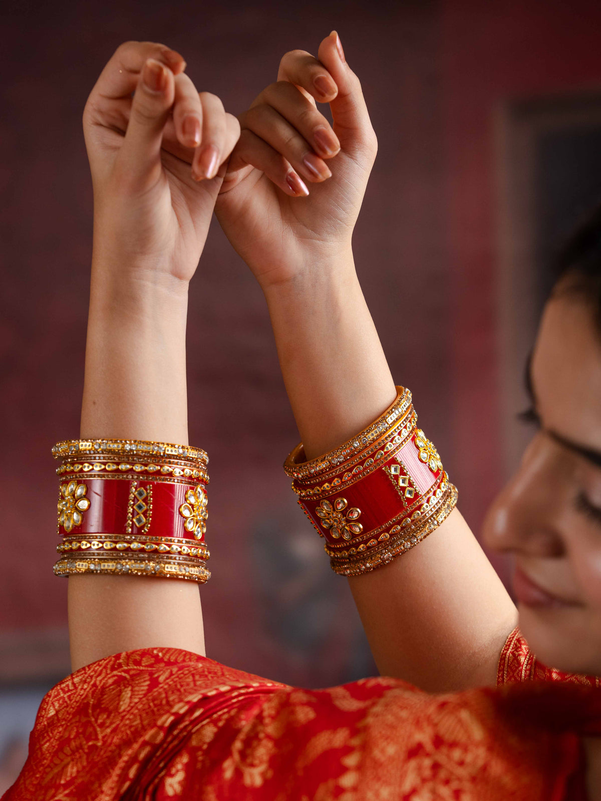 Suhaag Shringar Chuda Set