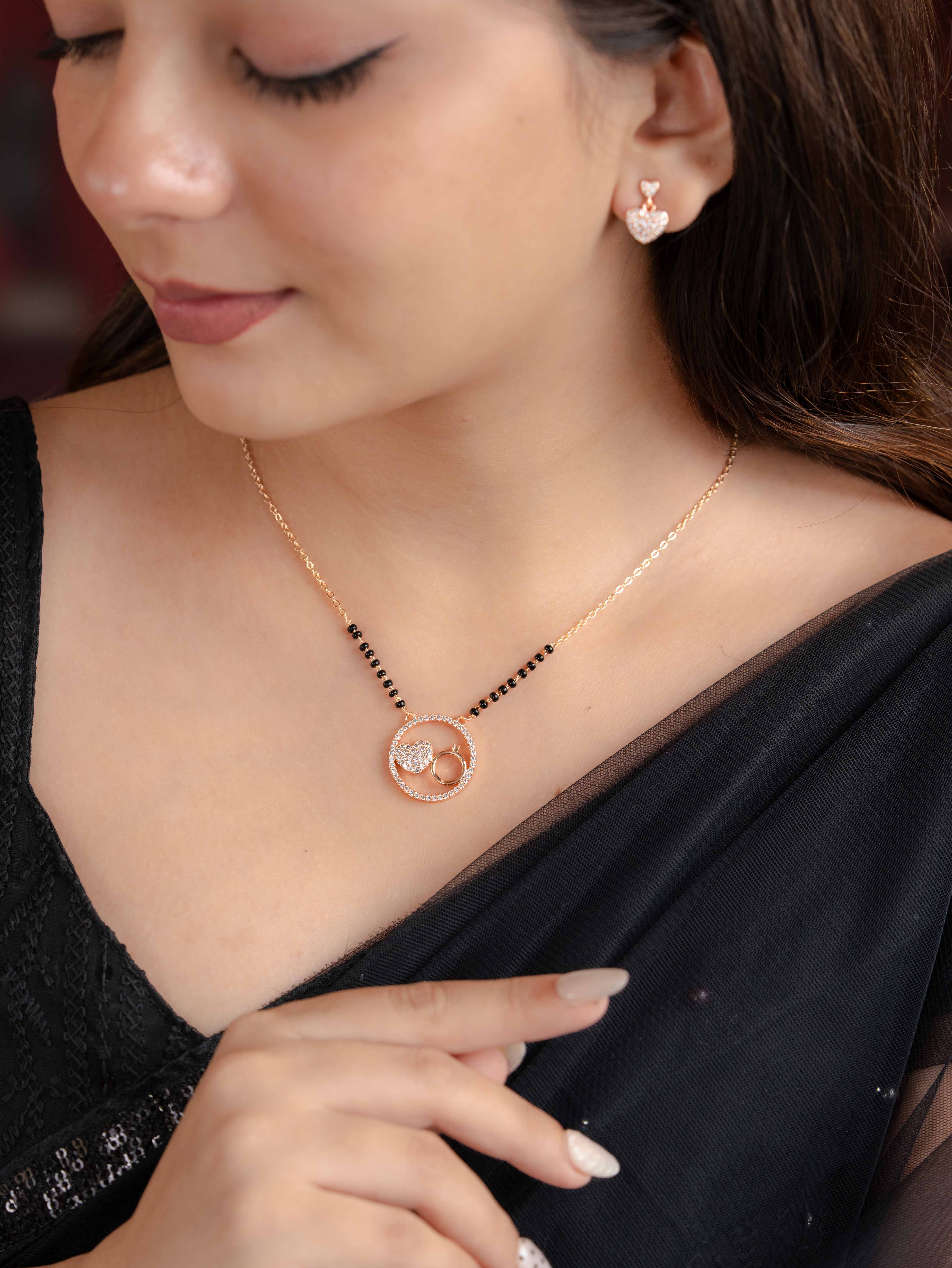 Senorita Mangalsutra with Earrings