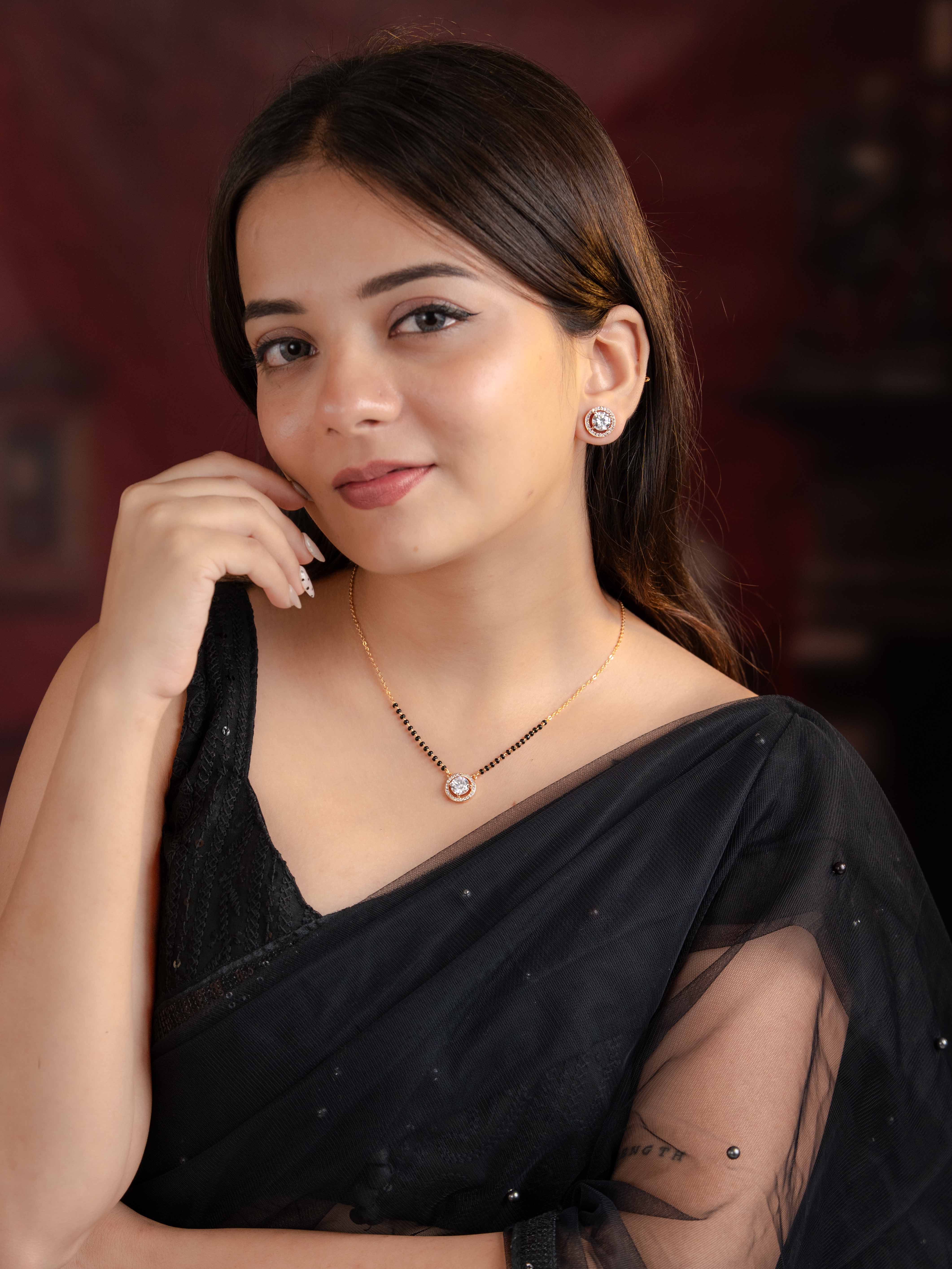 Suhana Mangalsutra with Earrings