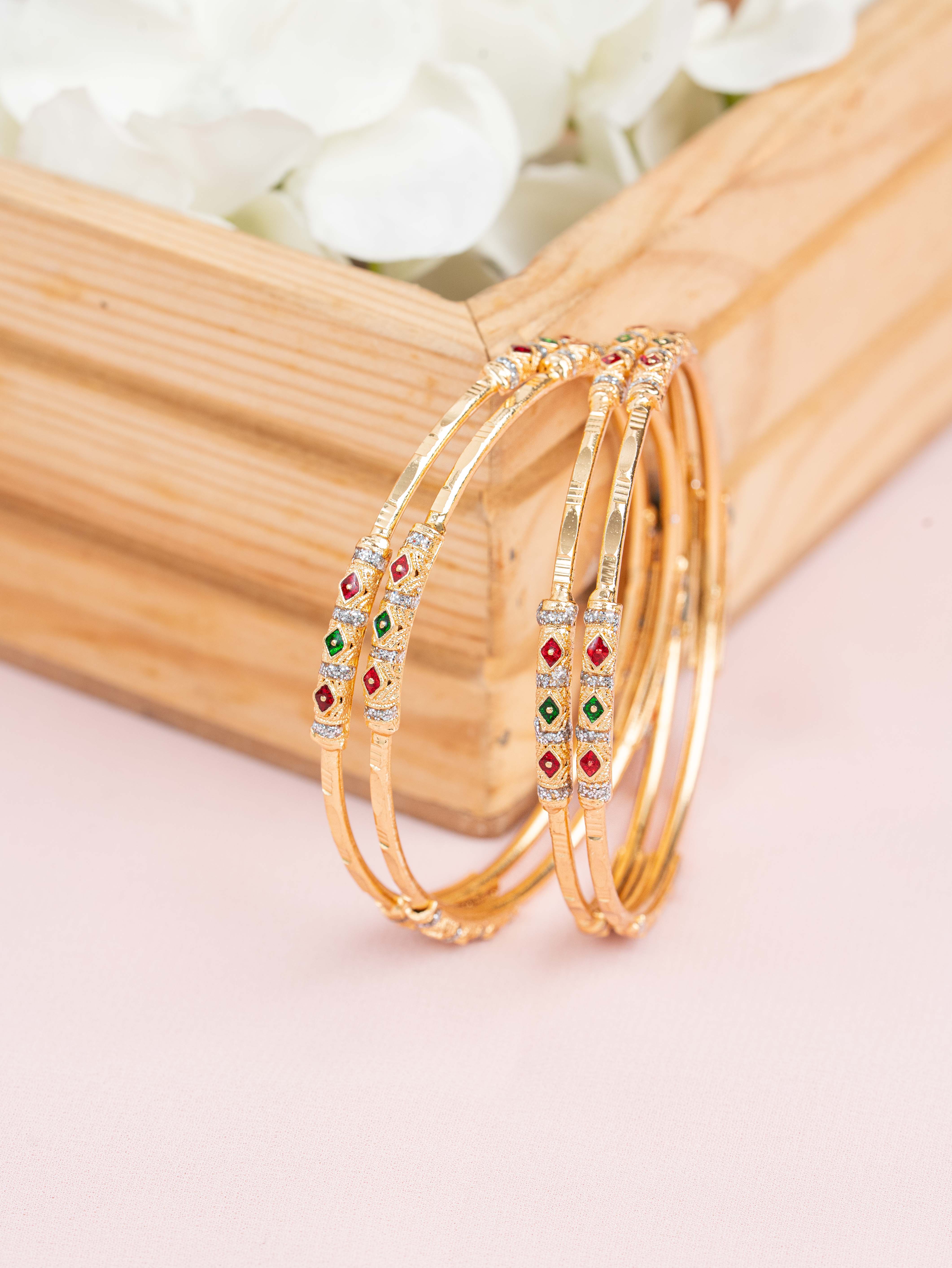 Aadhya Bangle (Set Of 4 )