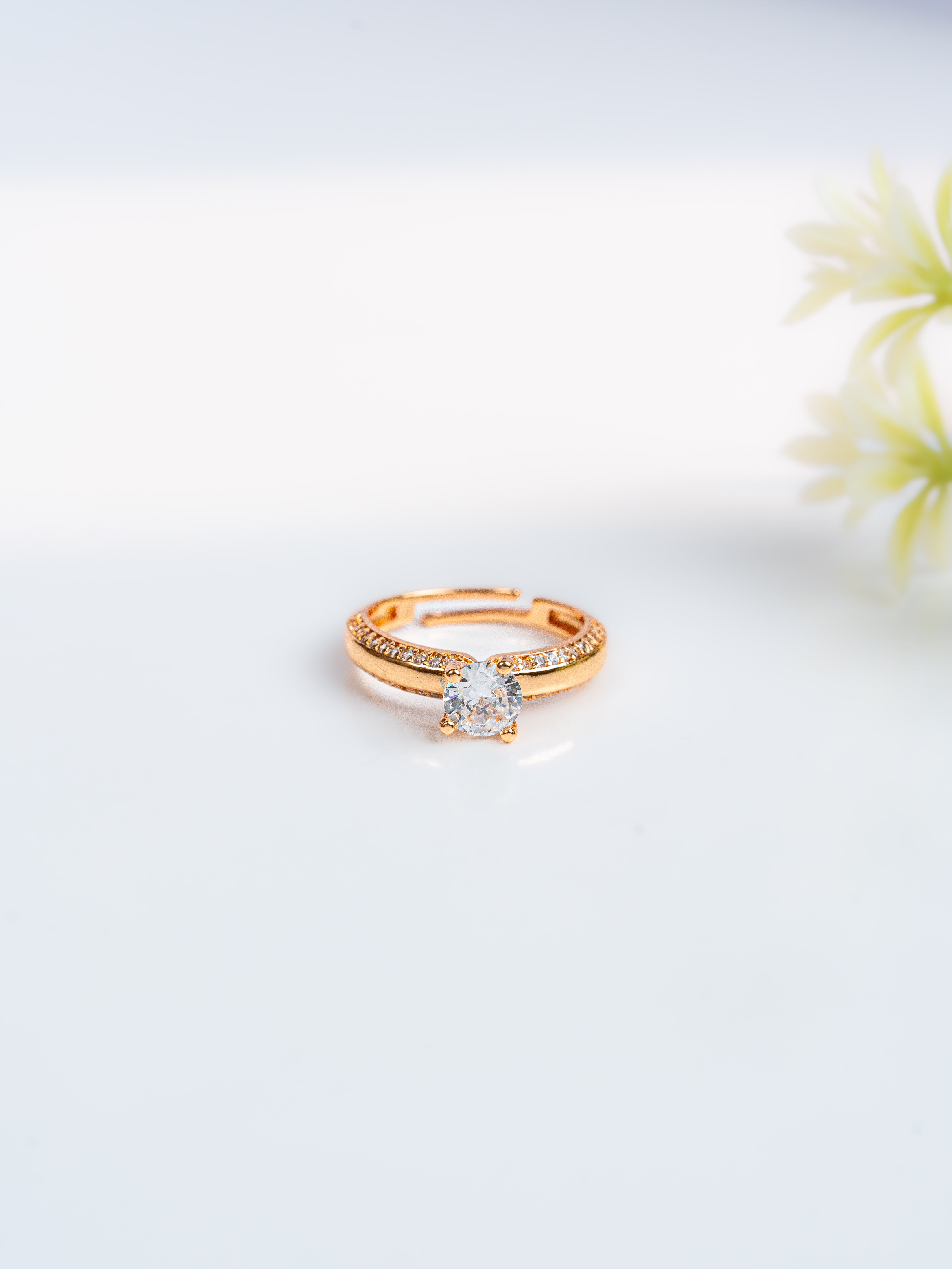Garden Glow Adjustable Ring