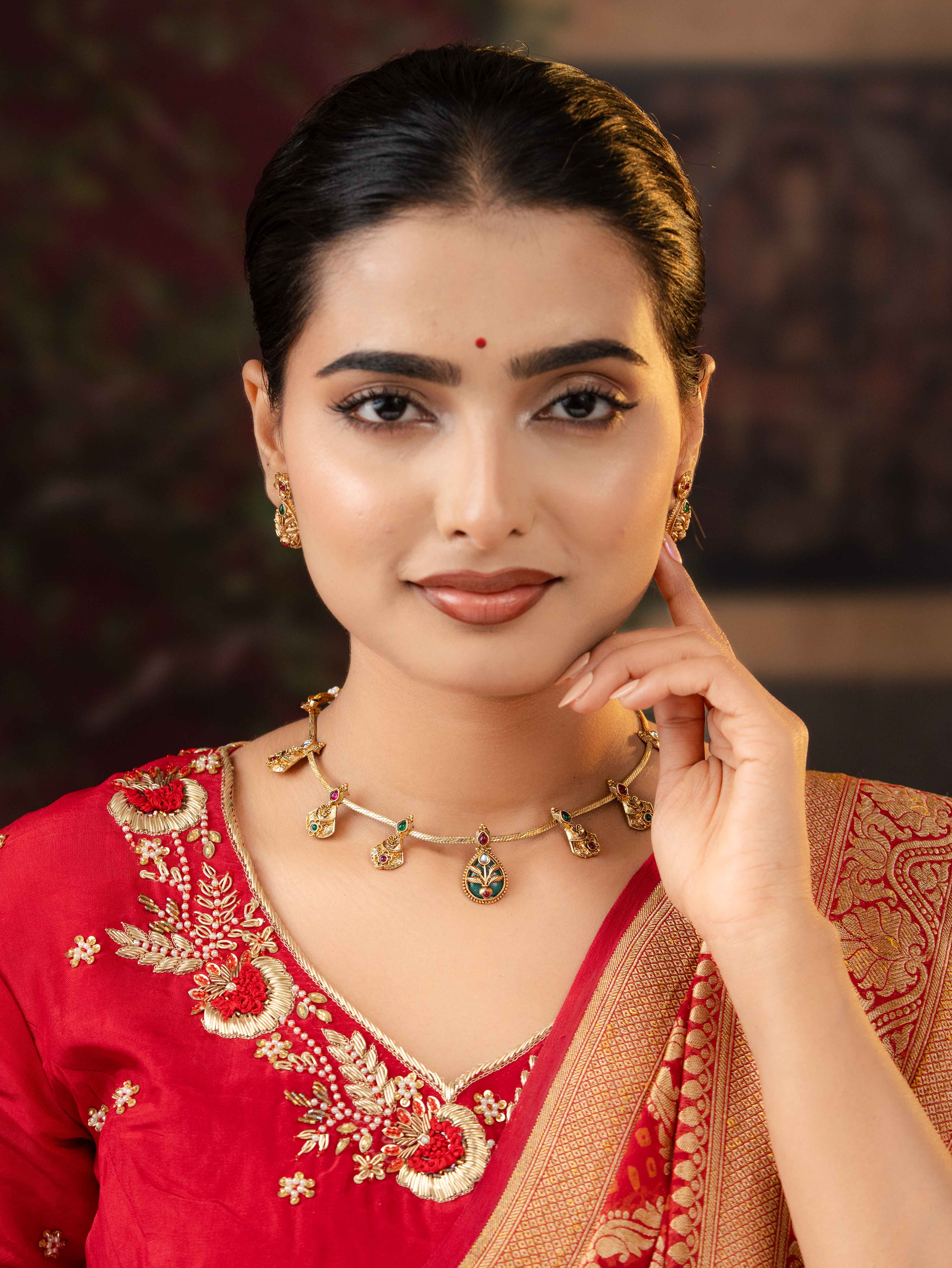 Madhurima Necklace Set