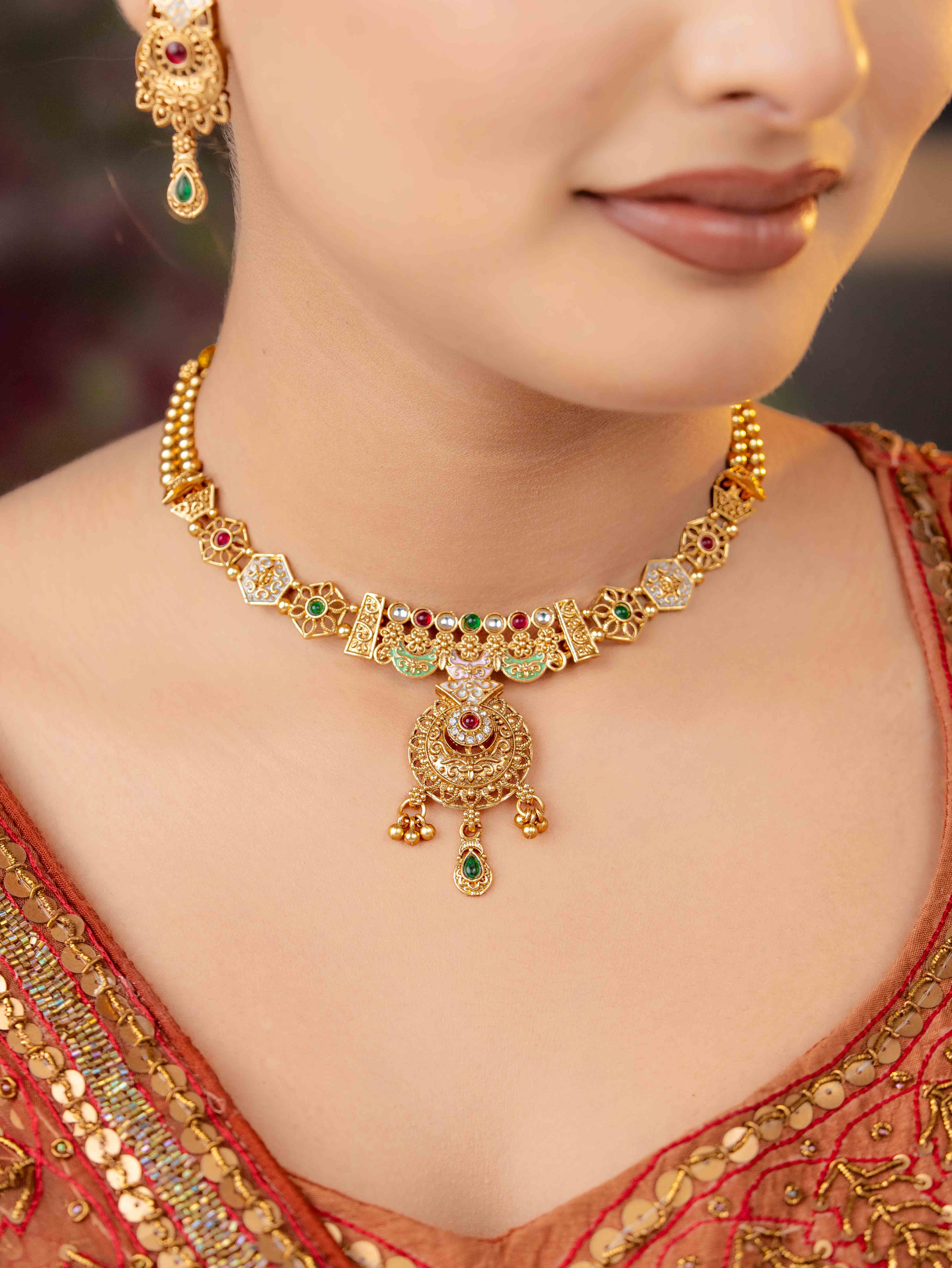 Gitanjali necklace set