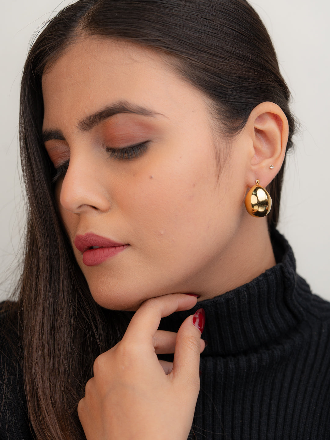 Levisha Earrings. (18K Gold Plated)