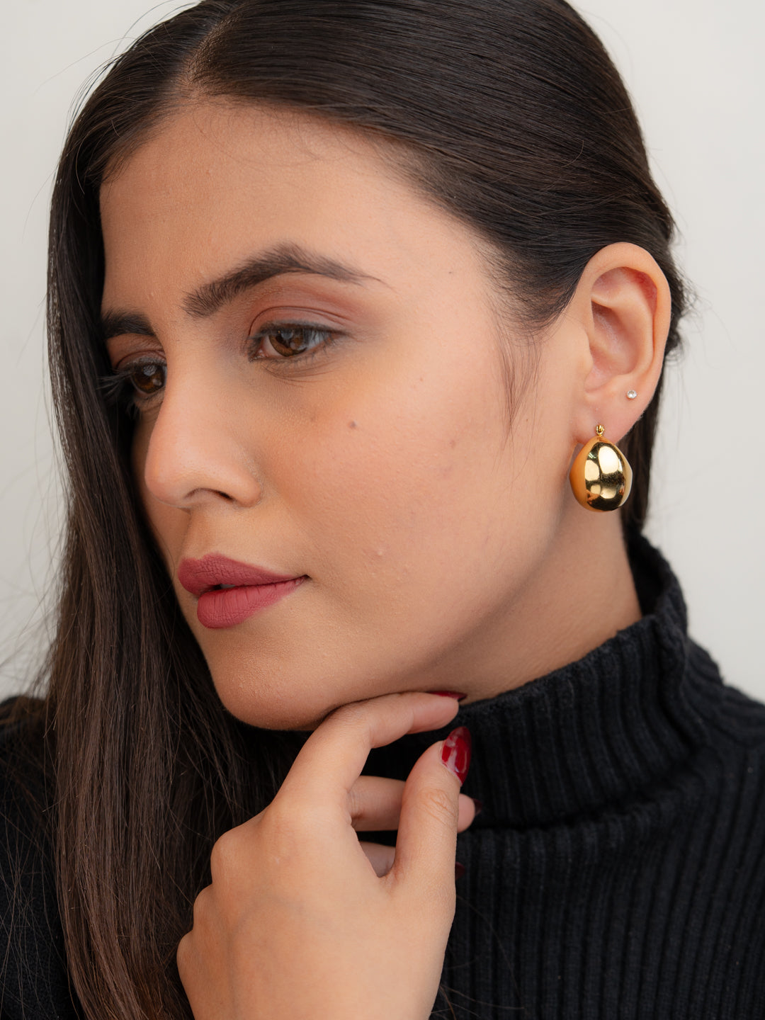 Levisha Earrings. (18K Gold Plated)