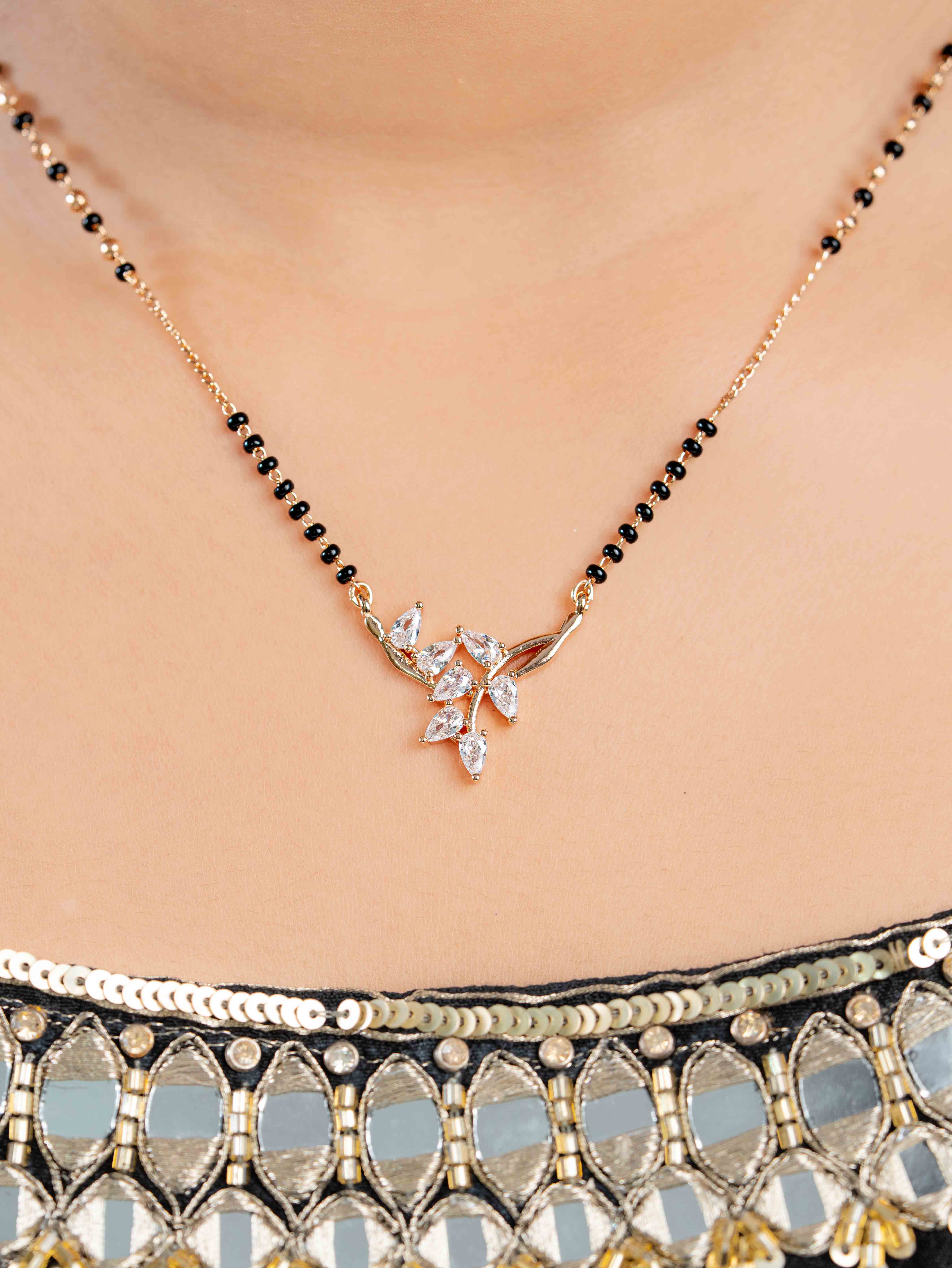 Khushi Mangalsutra With Earrings