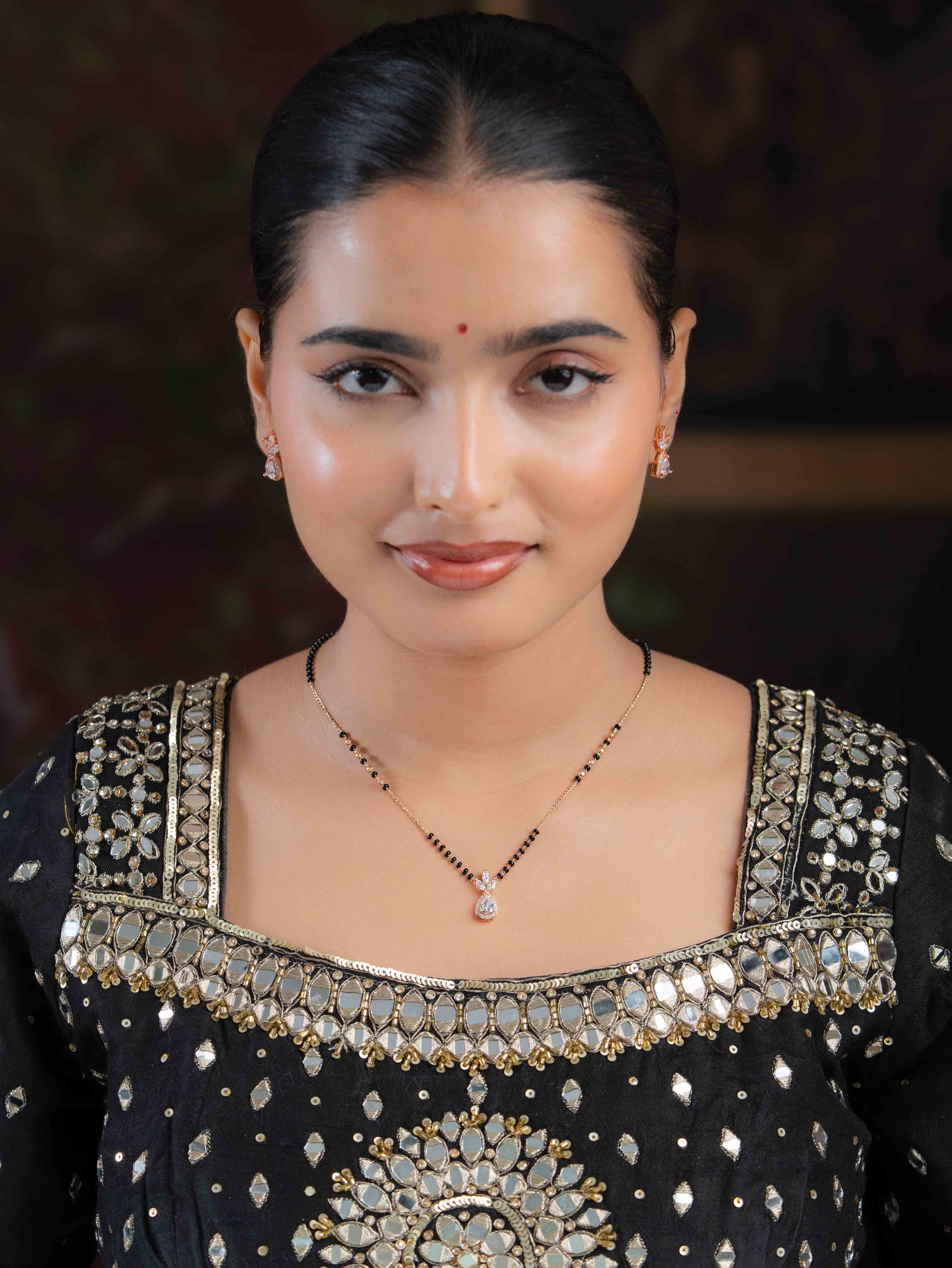 Ahira Mangalsutra with Earrings