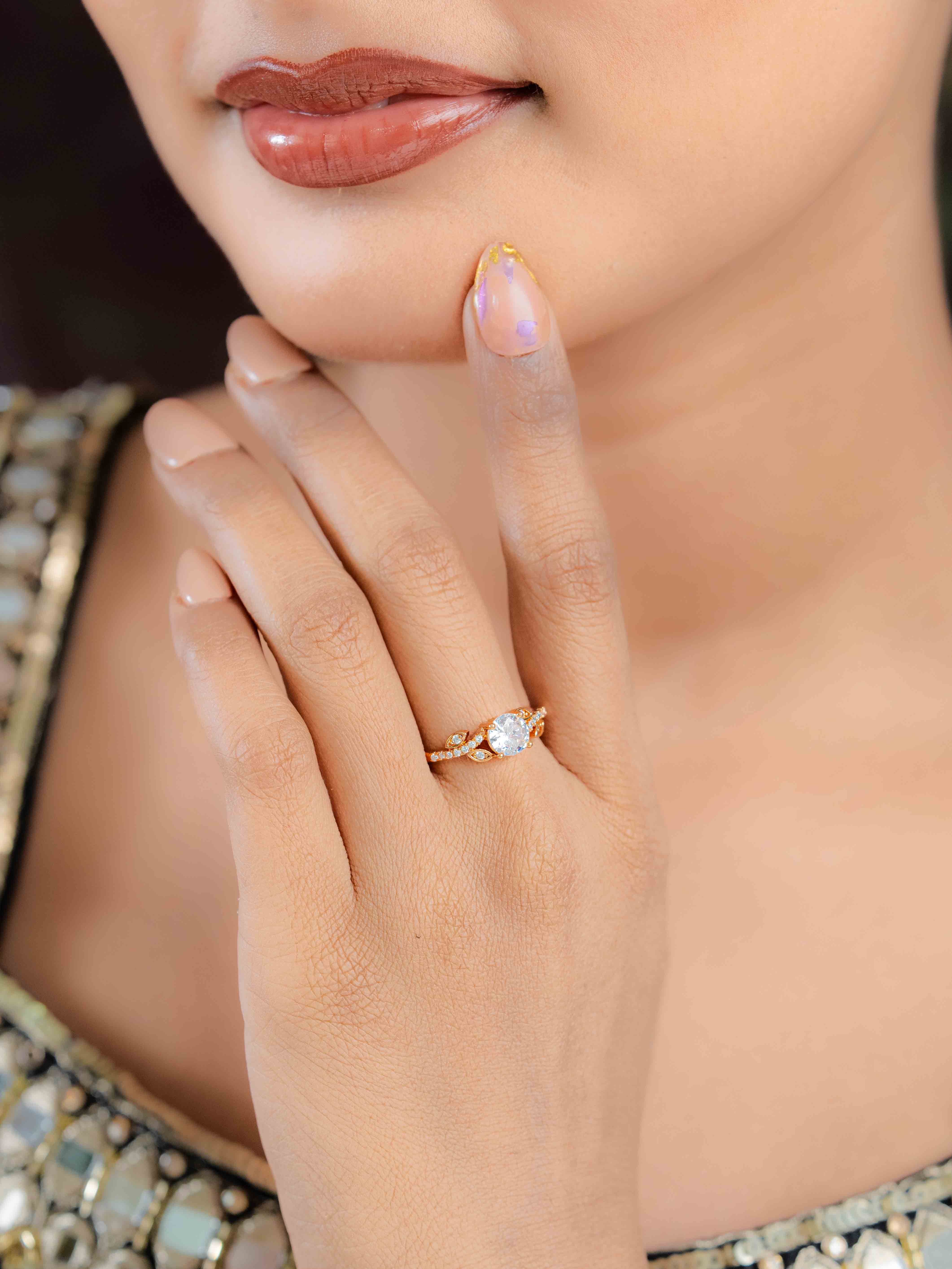 Radiance Adjustable Ring