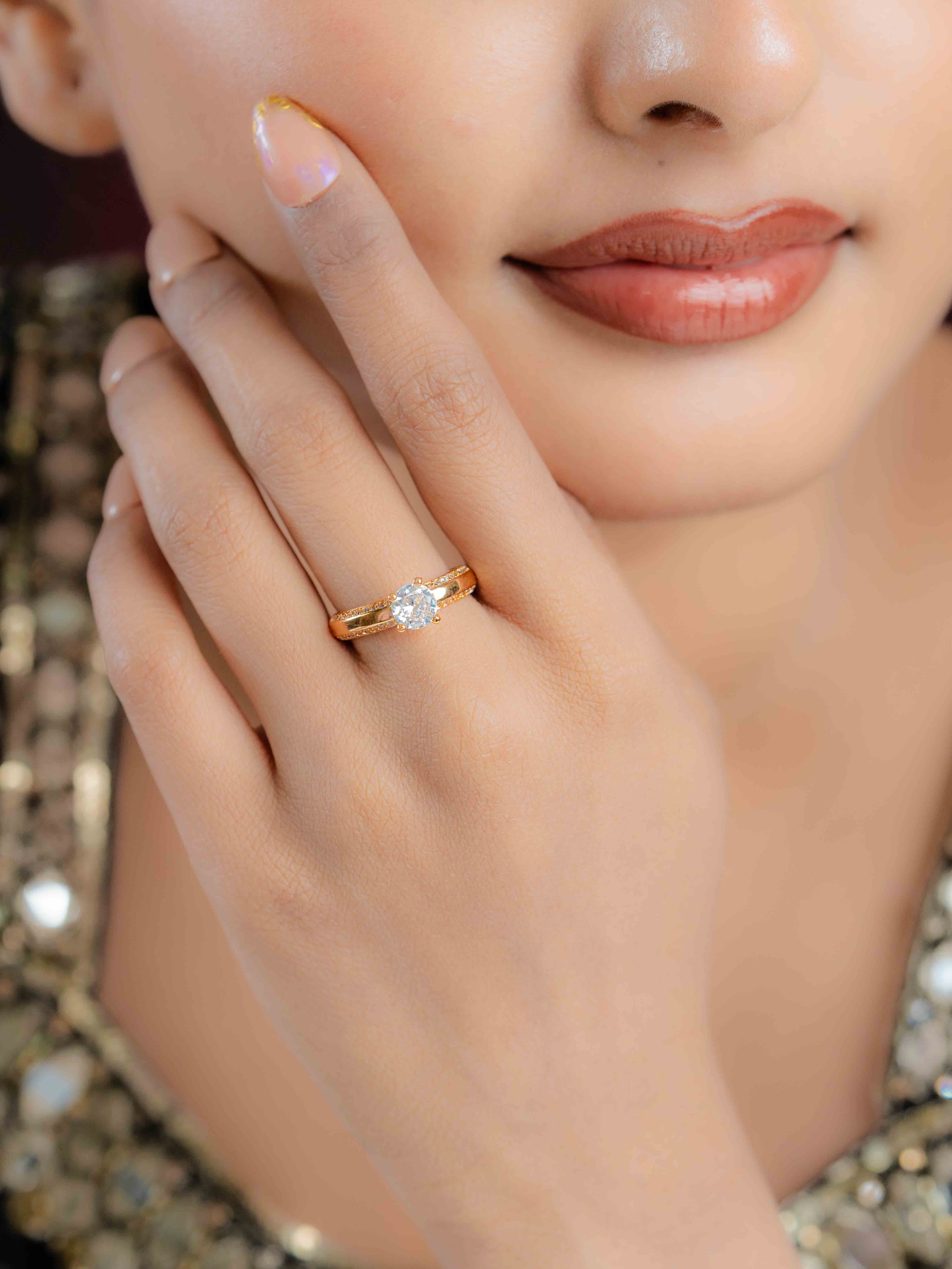 Garden Glow Adjustable Ring