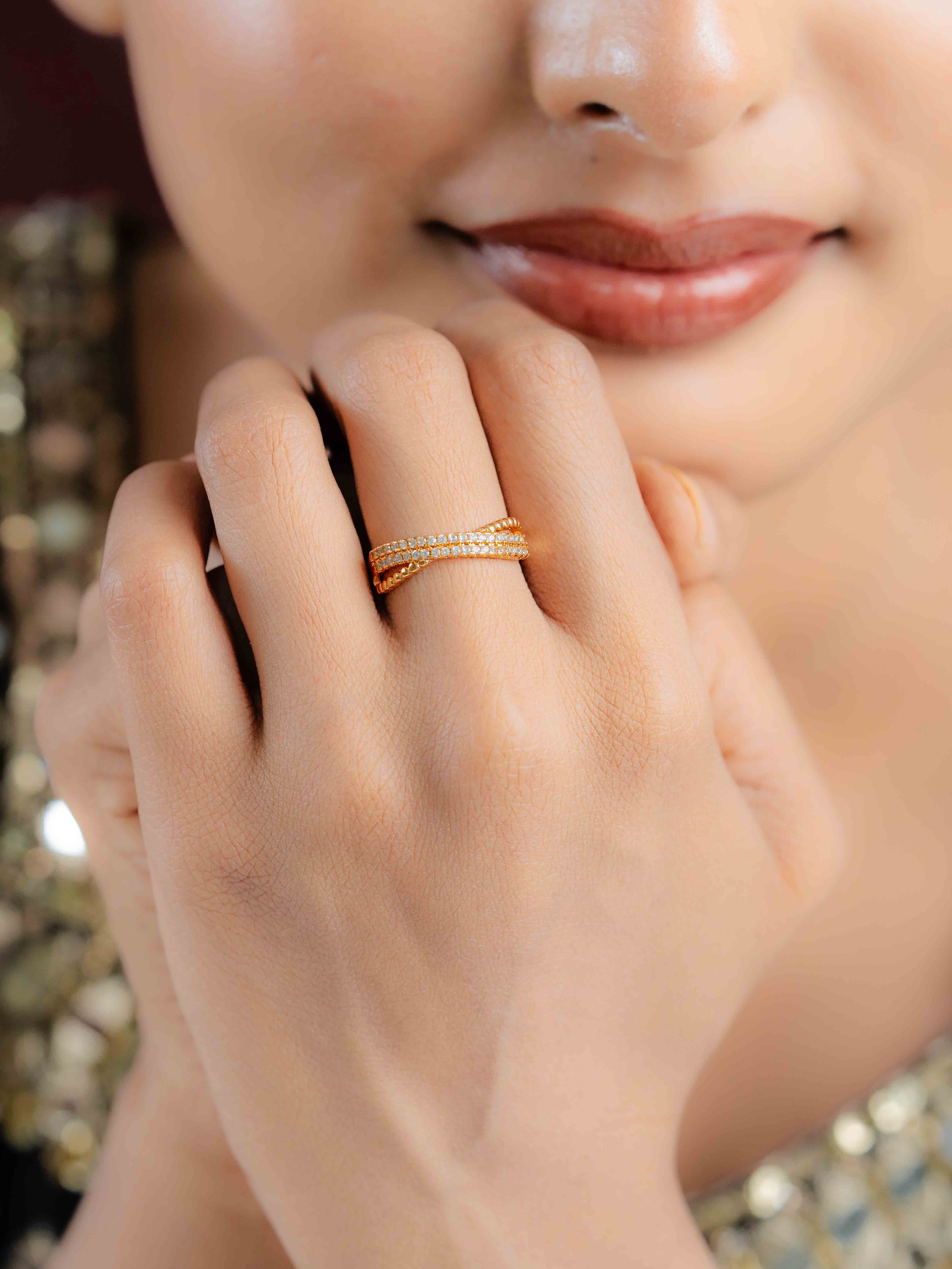 Gleam Adjustable Ring