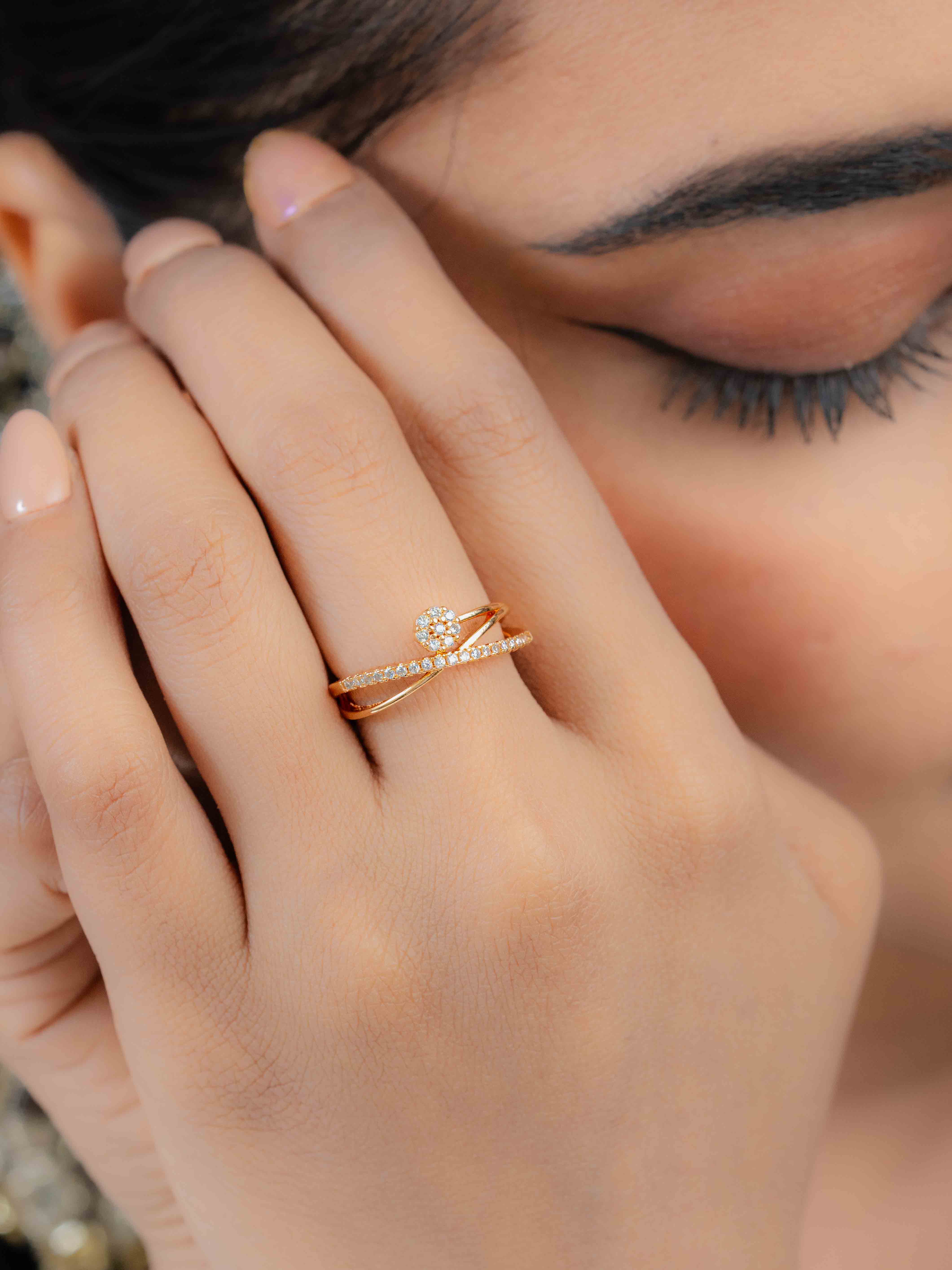 Misty Adjustable Ring