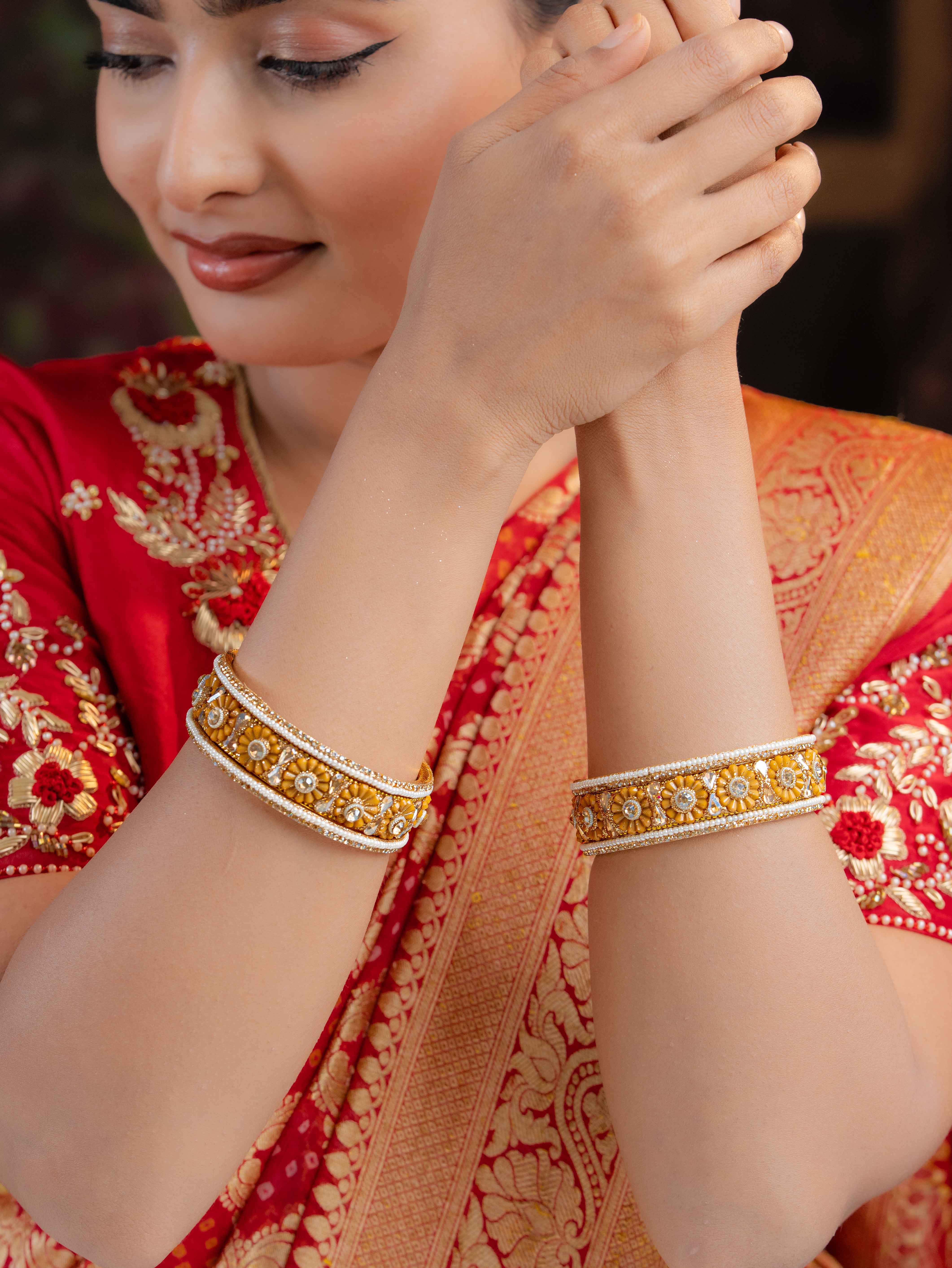 Pushpa Festive Bangles ( Set Of 6 )