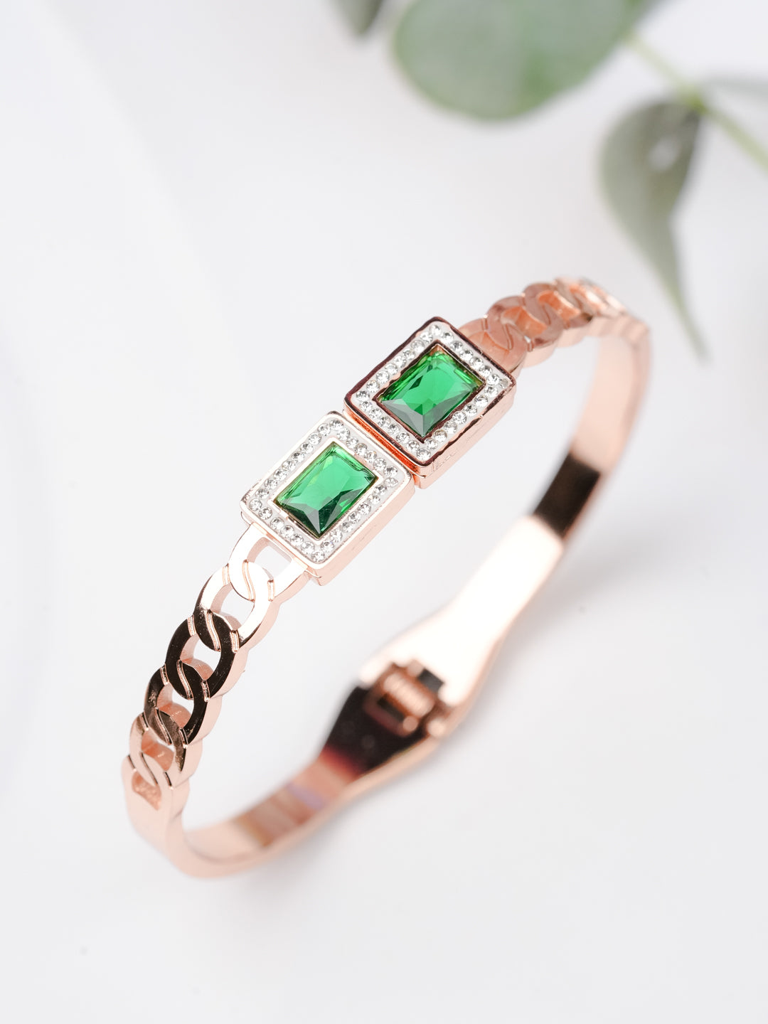 Designer Emerald Bracelet