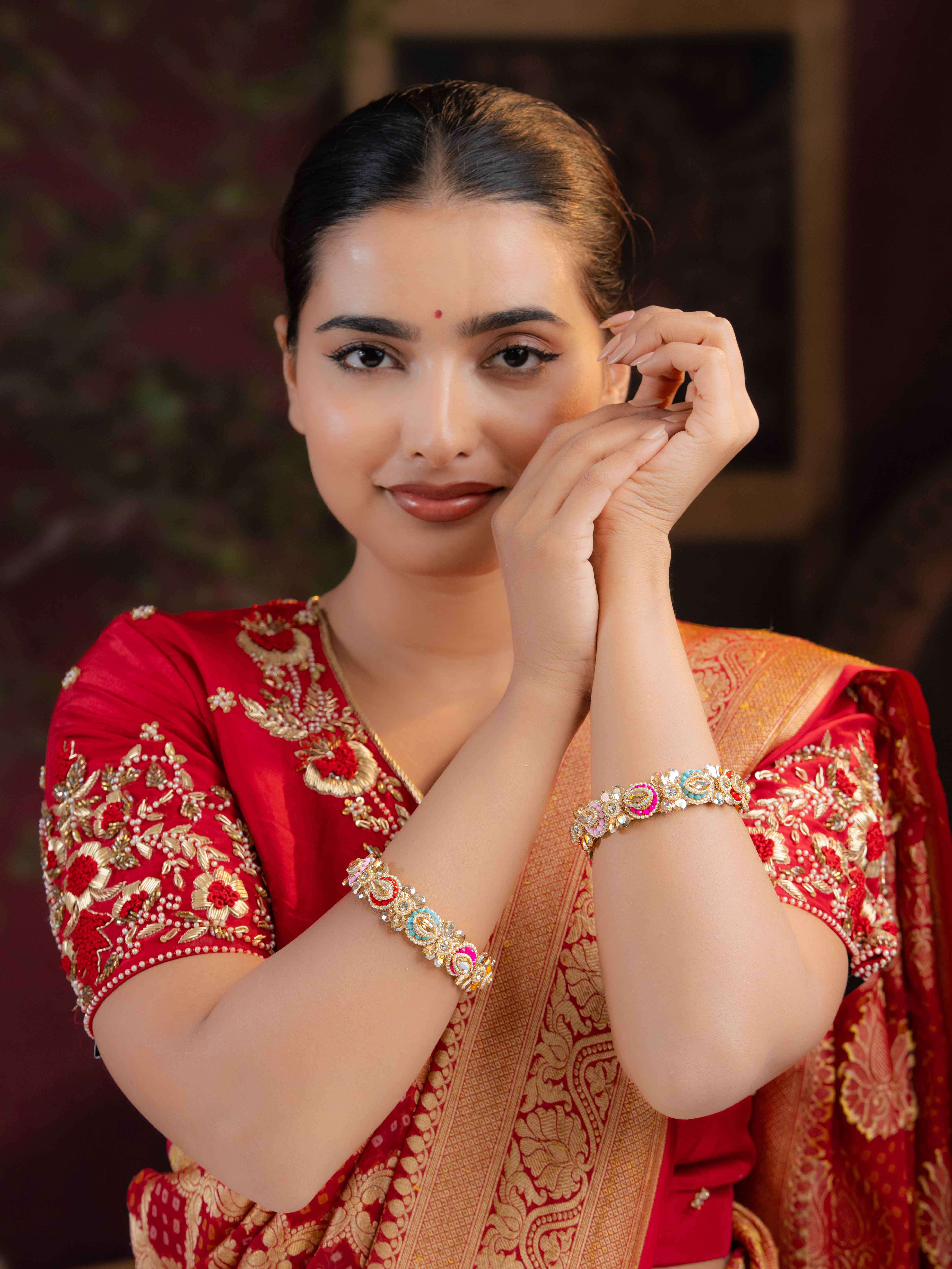 Phoolrani Festive Bangles ( Set Of 2)