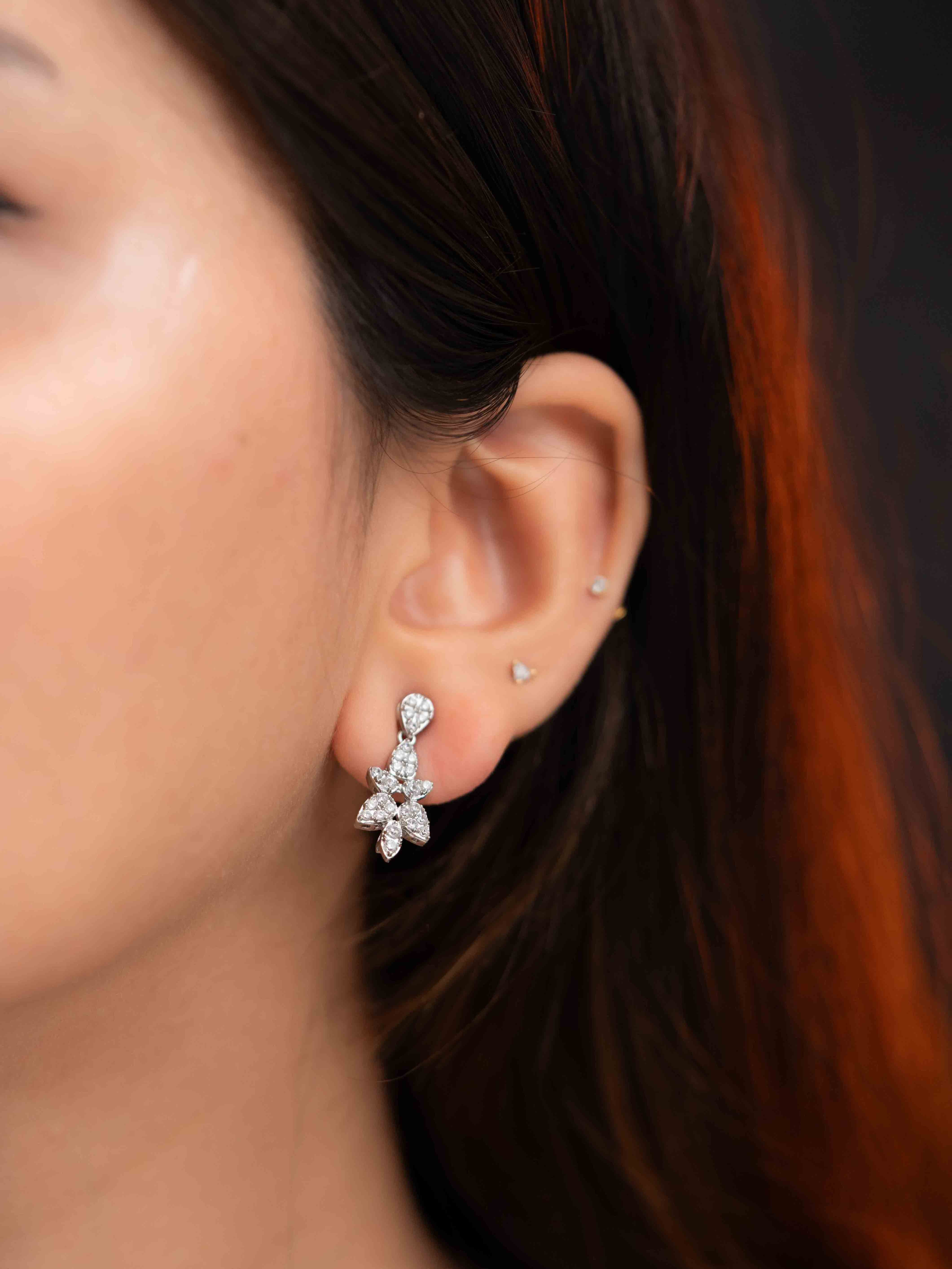 Alya Silver Necklace Set