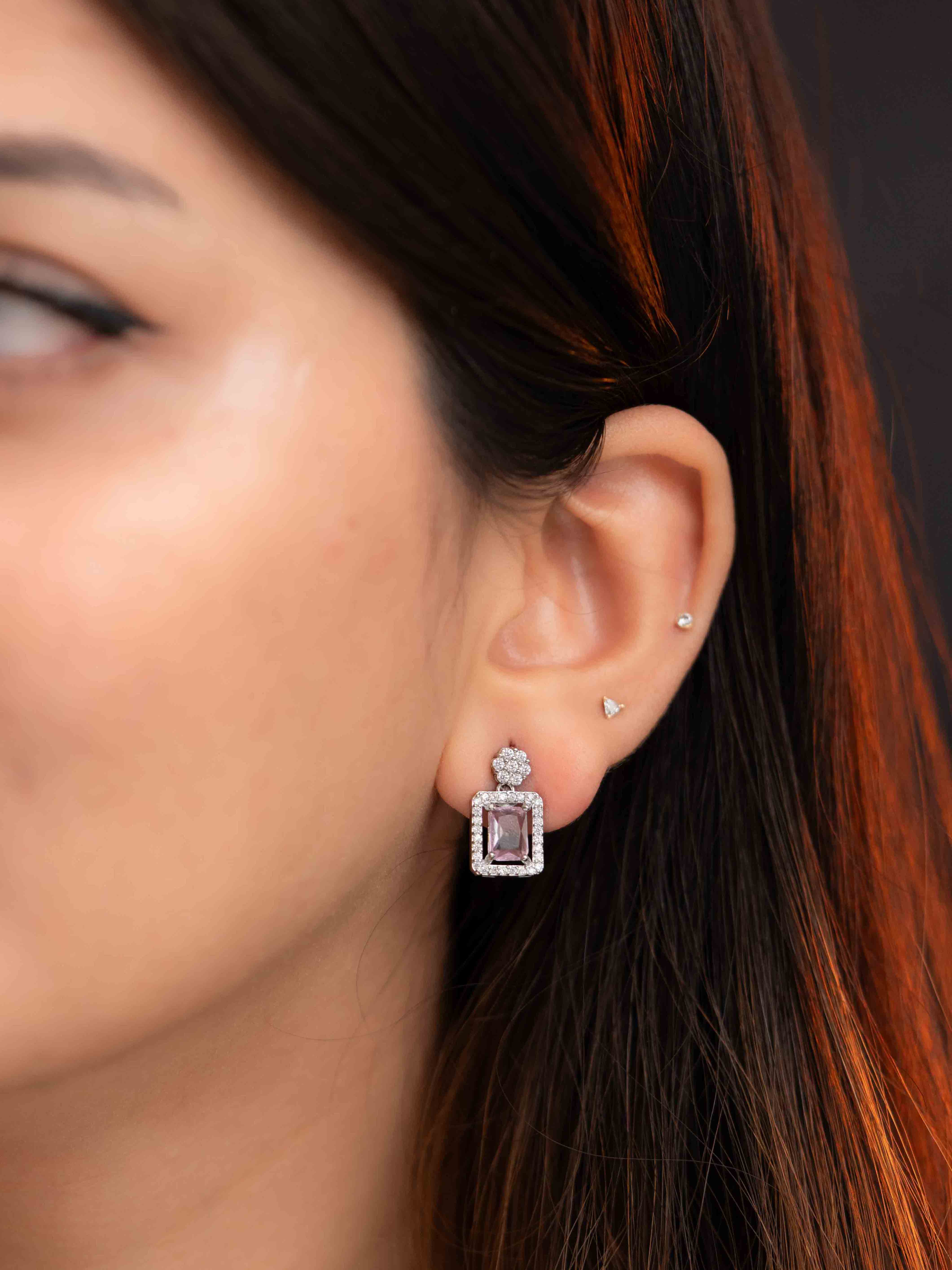 Nysa Silver Necklace Set