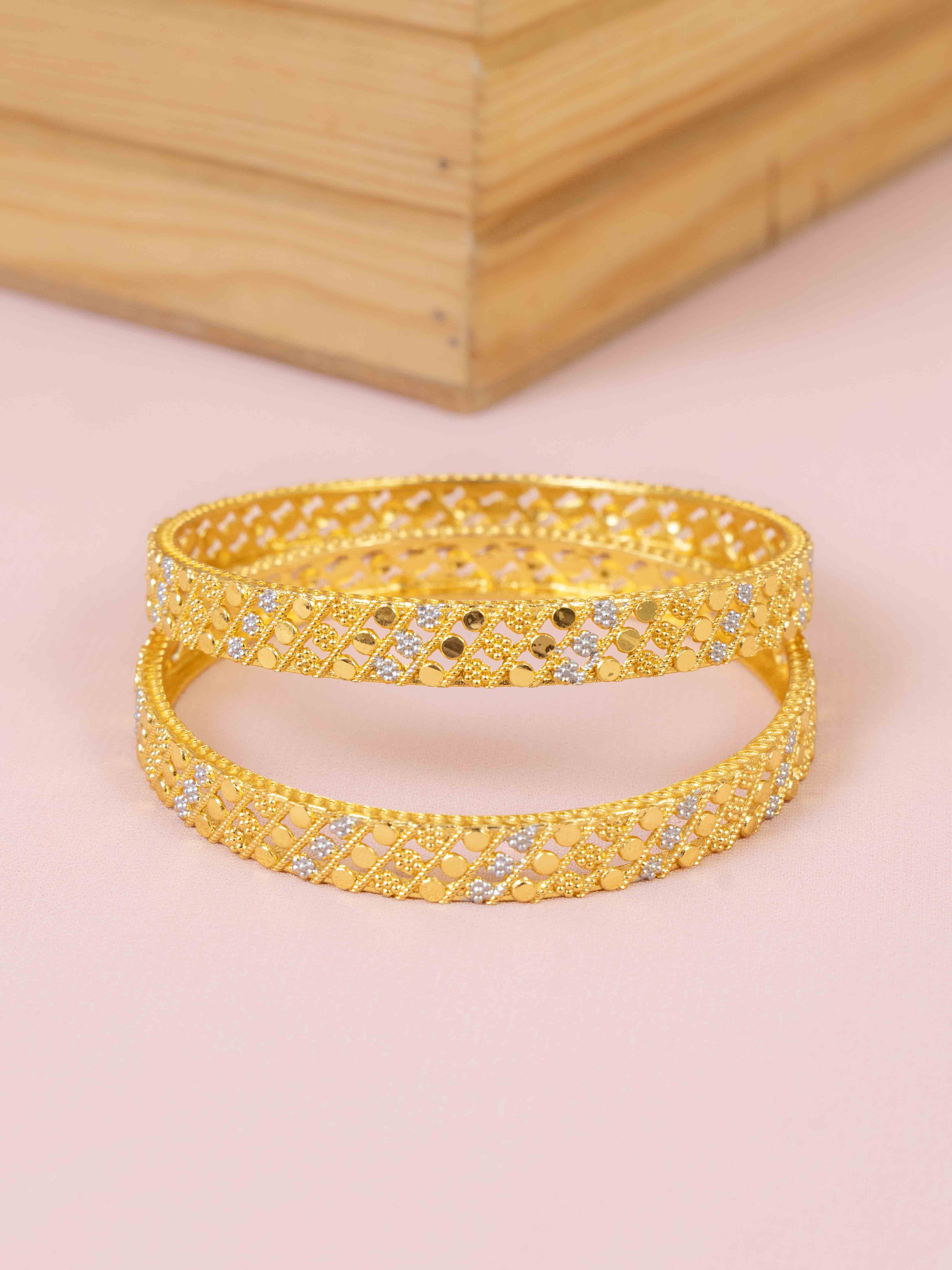 Vrunda Bangle ( Set Of 2 )