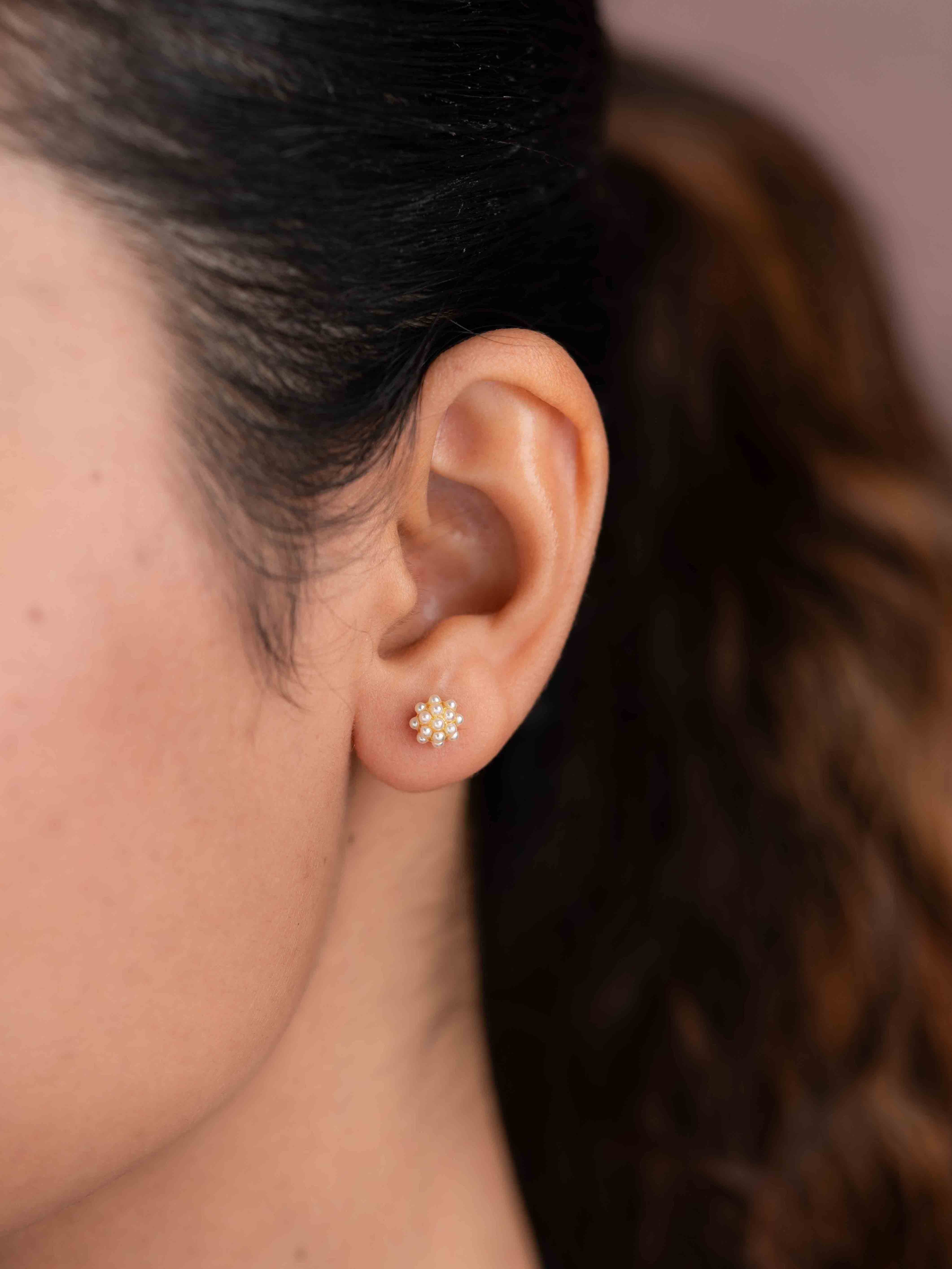 Zaffre Earrings Combo