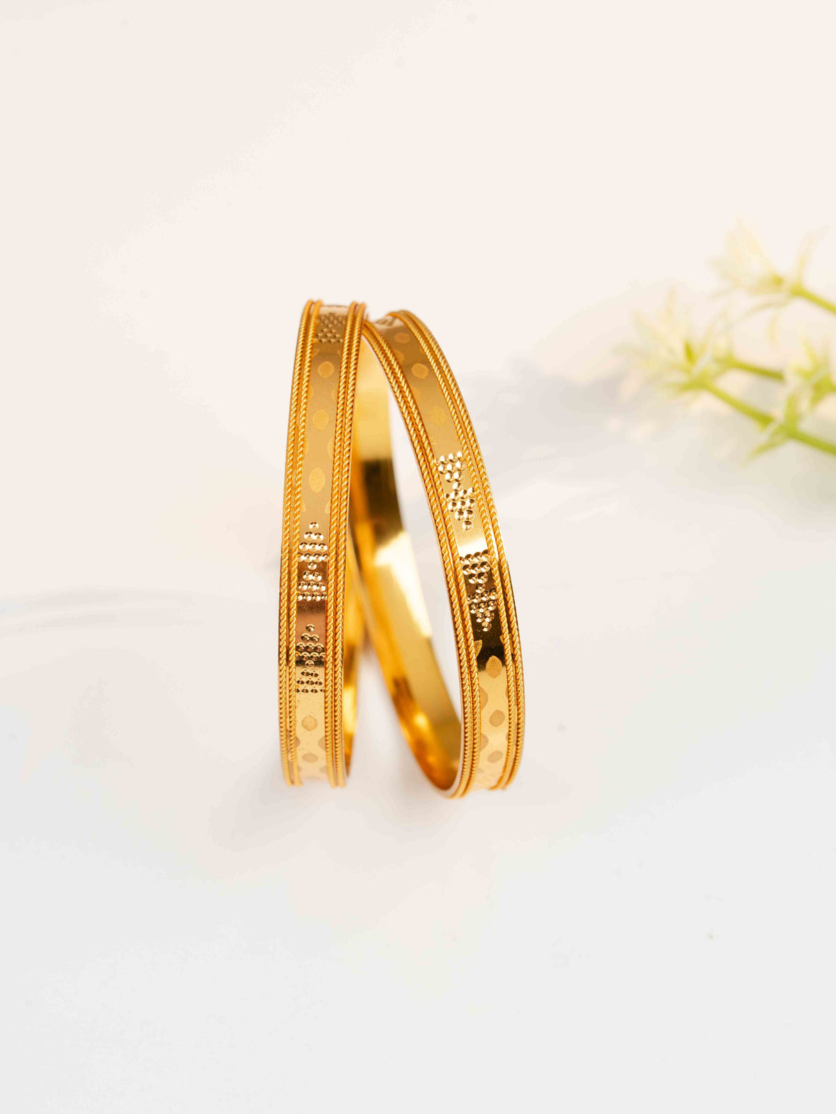 Mamta Designer Bangle. ( Set of 2) - Zeraki Jewels