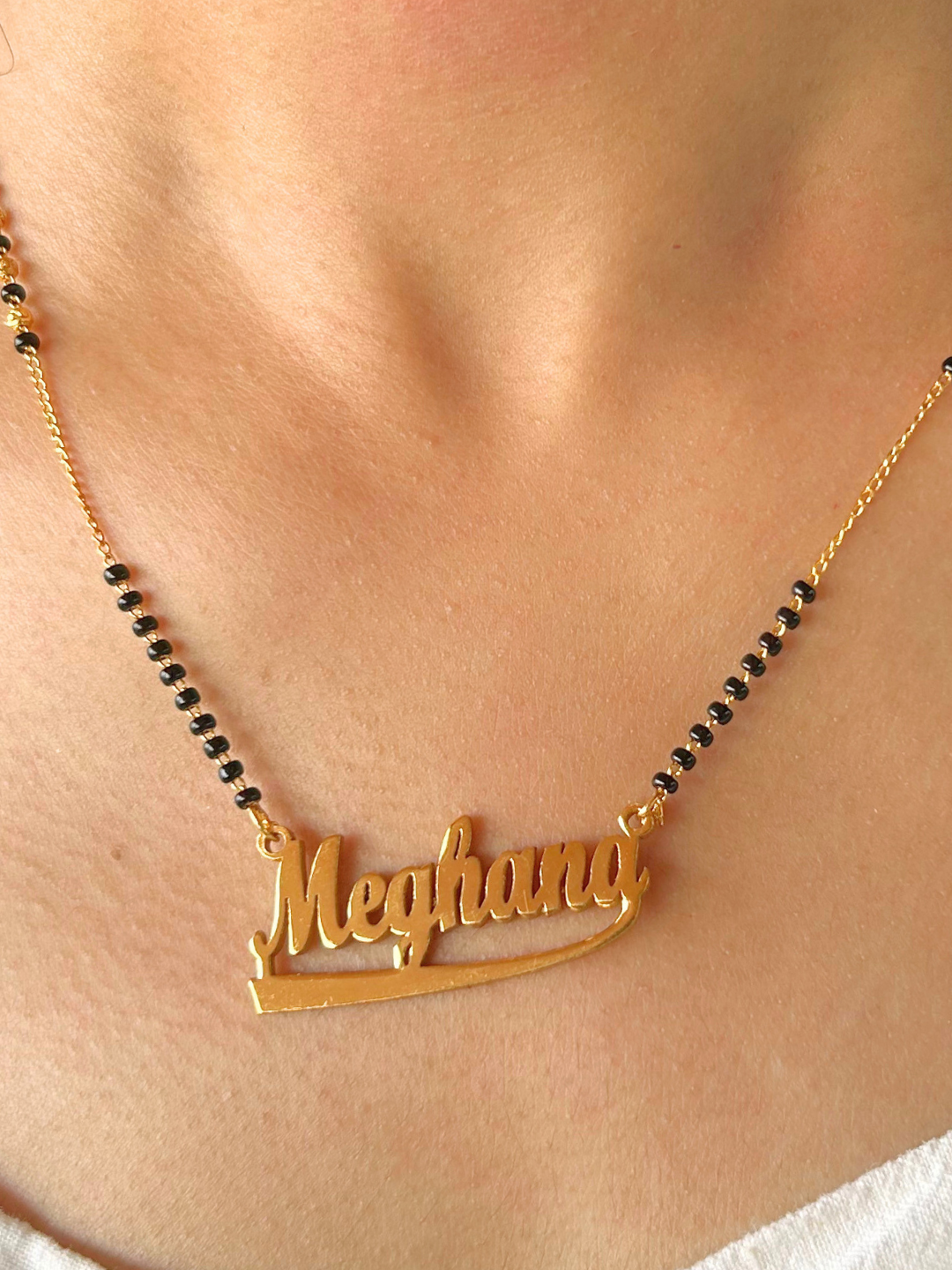 Majestic Name Mangalsutra ( Customized Name)