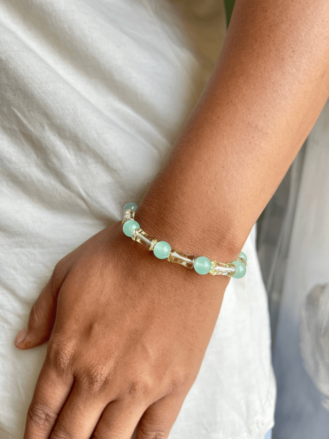 Mint Green Bracelet - Zerakijewels