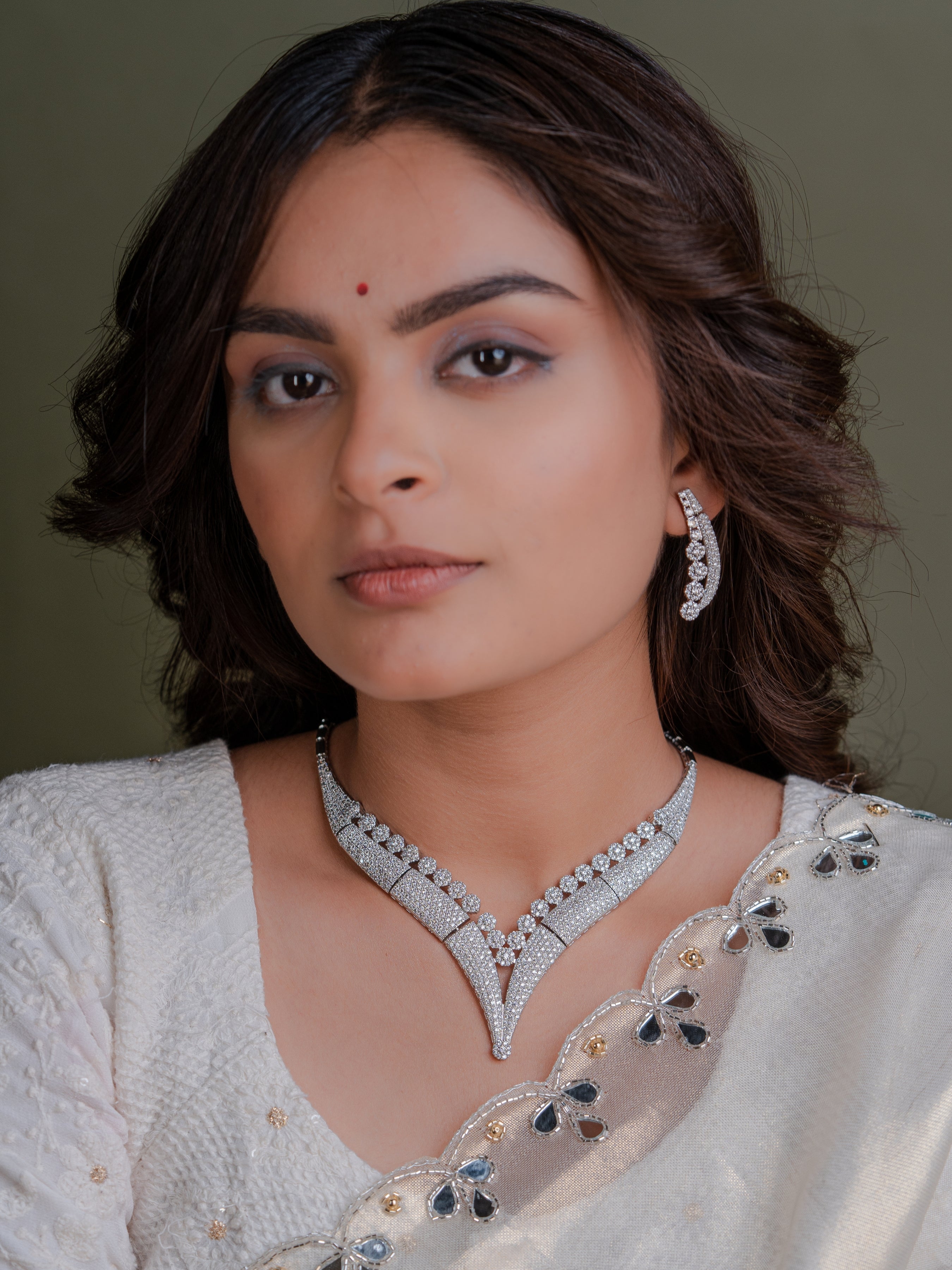 Dazzling Droplets Necklace Set