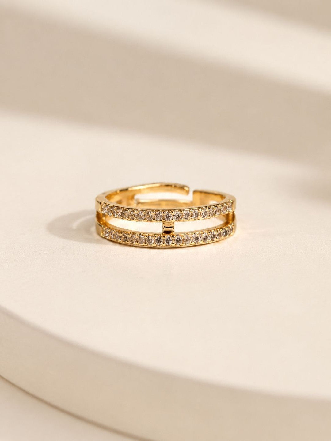Frostvine Adjustable Ring