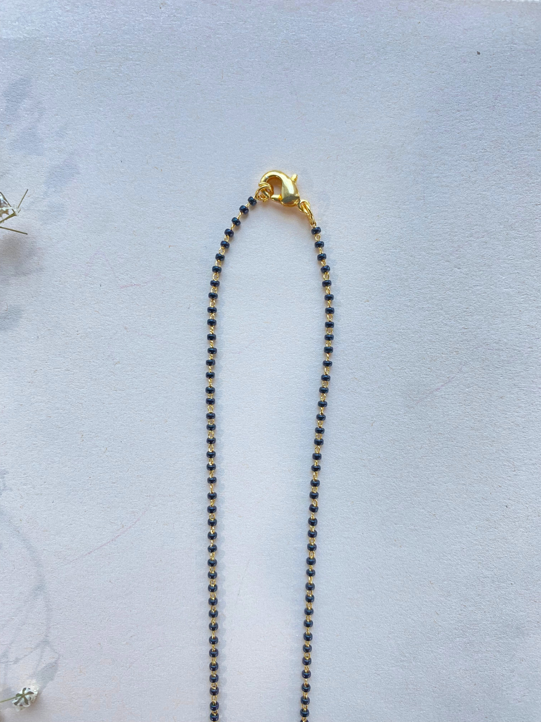 Priyanka Mangalsutra Black Beads Chain