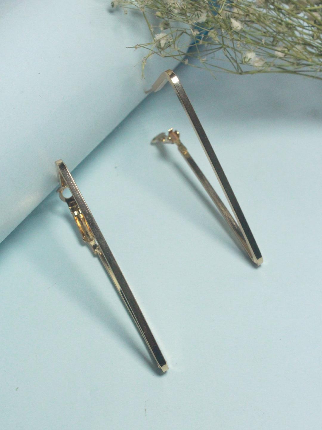 Pyramid Hoop Earrings - Zerakijewels