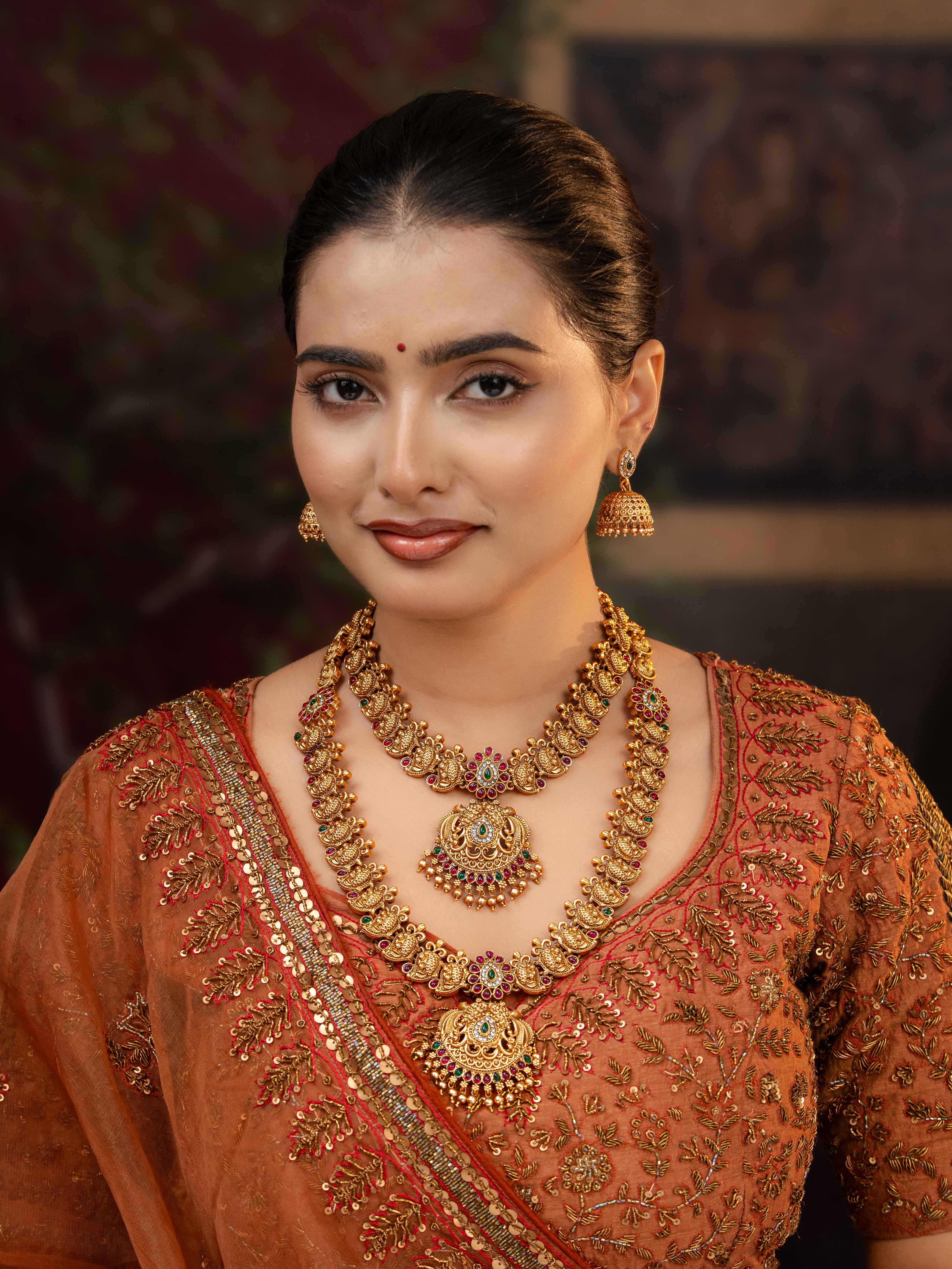 Poorvi Long Necklace Set