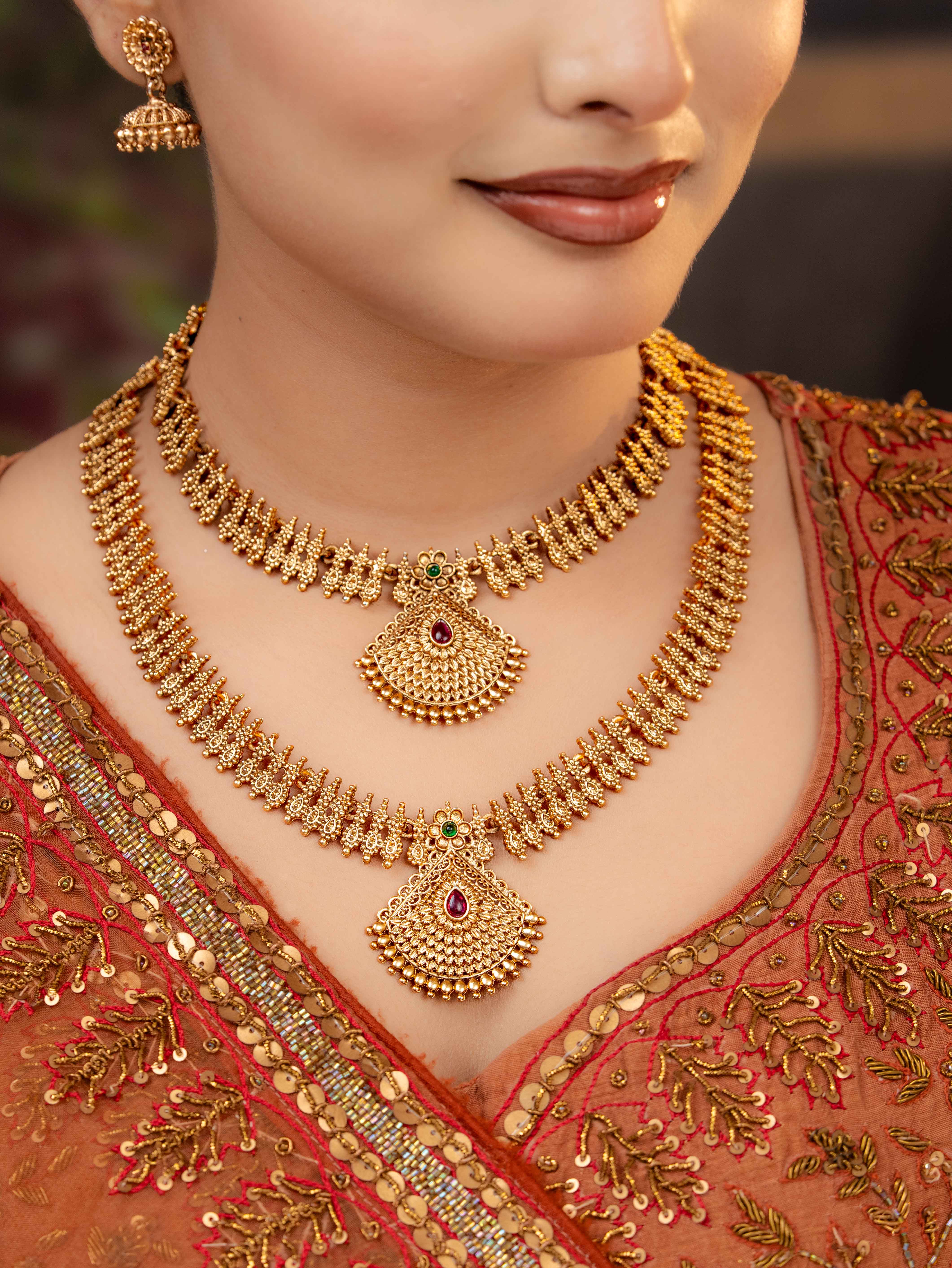Kaashi Long Necklace Set