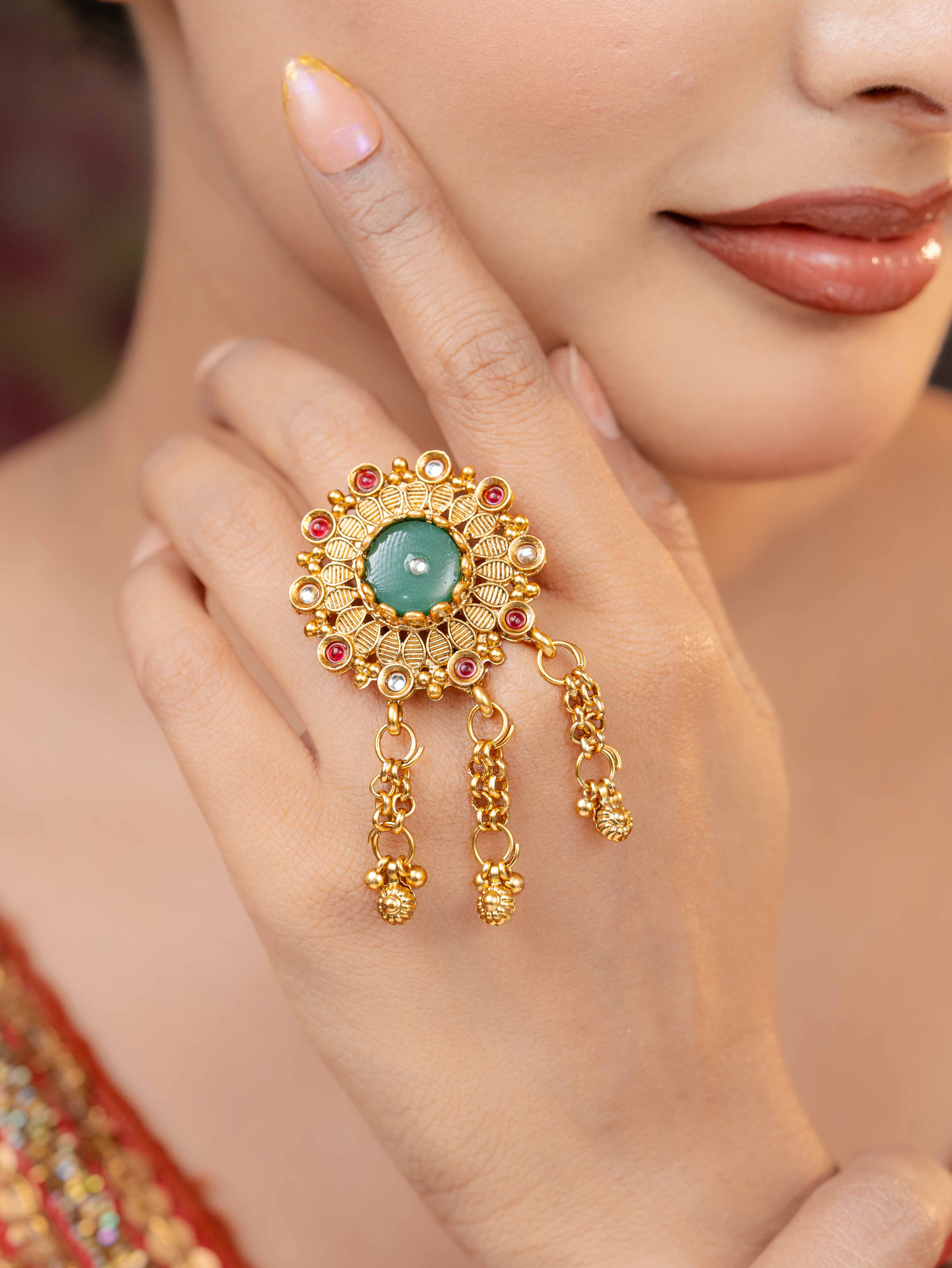 Diya Adjustable Ring