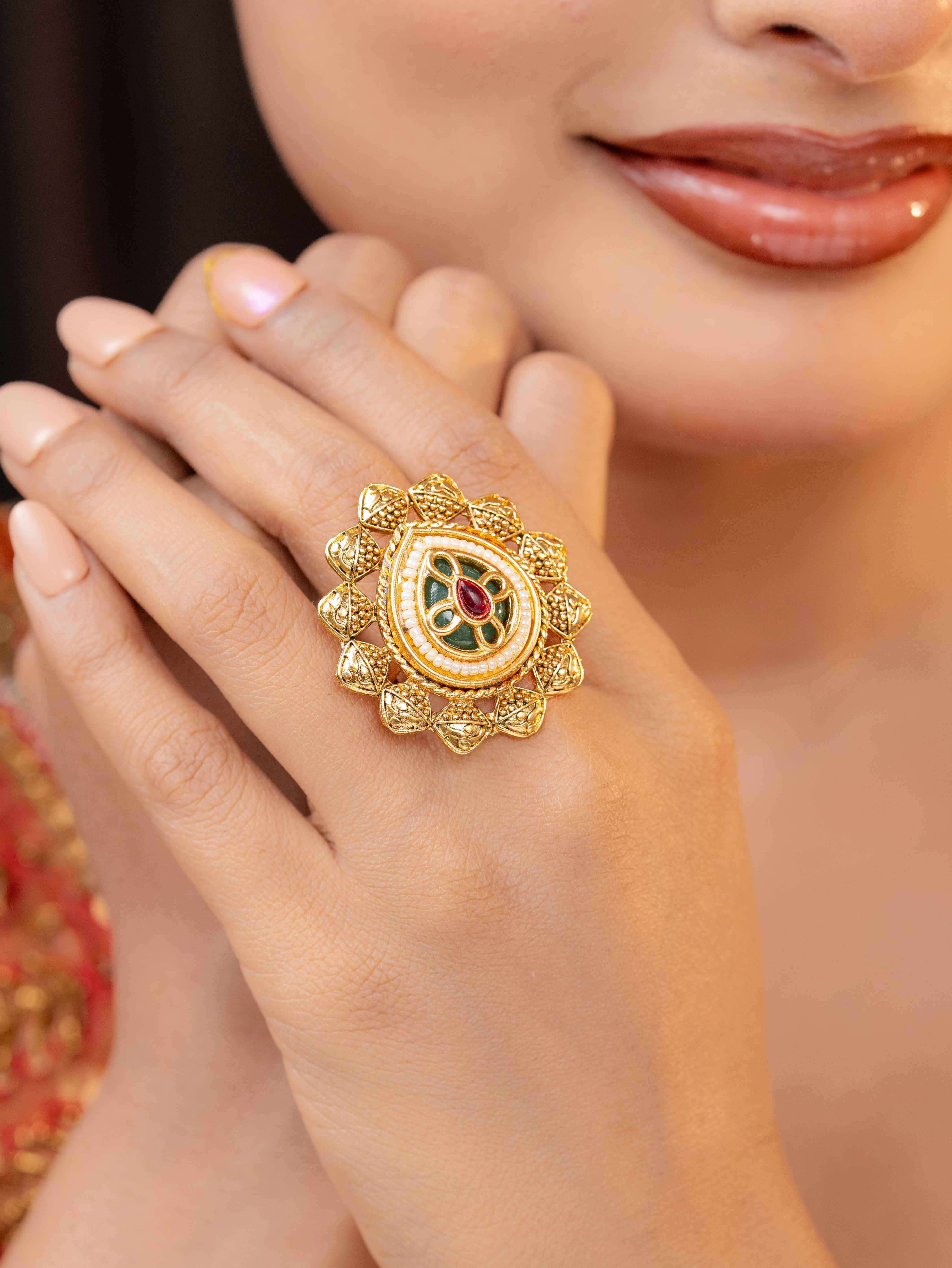 Laalima Adjustable Ring