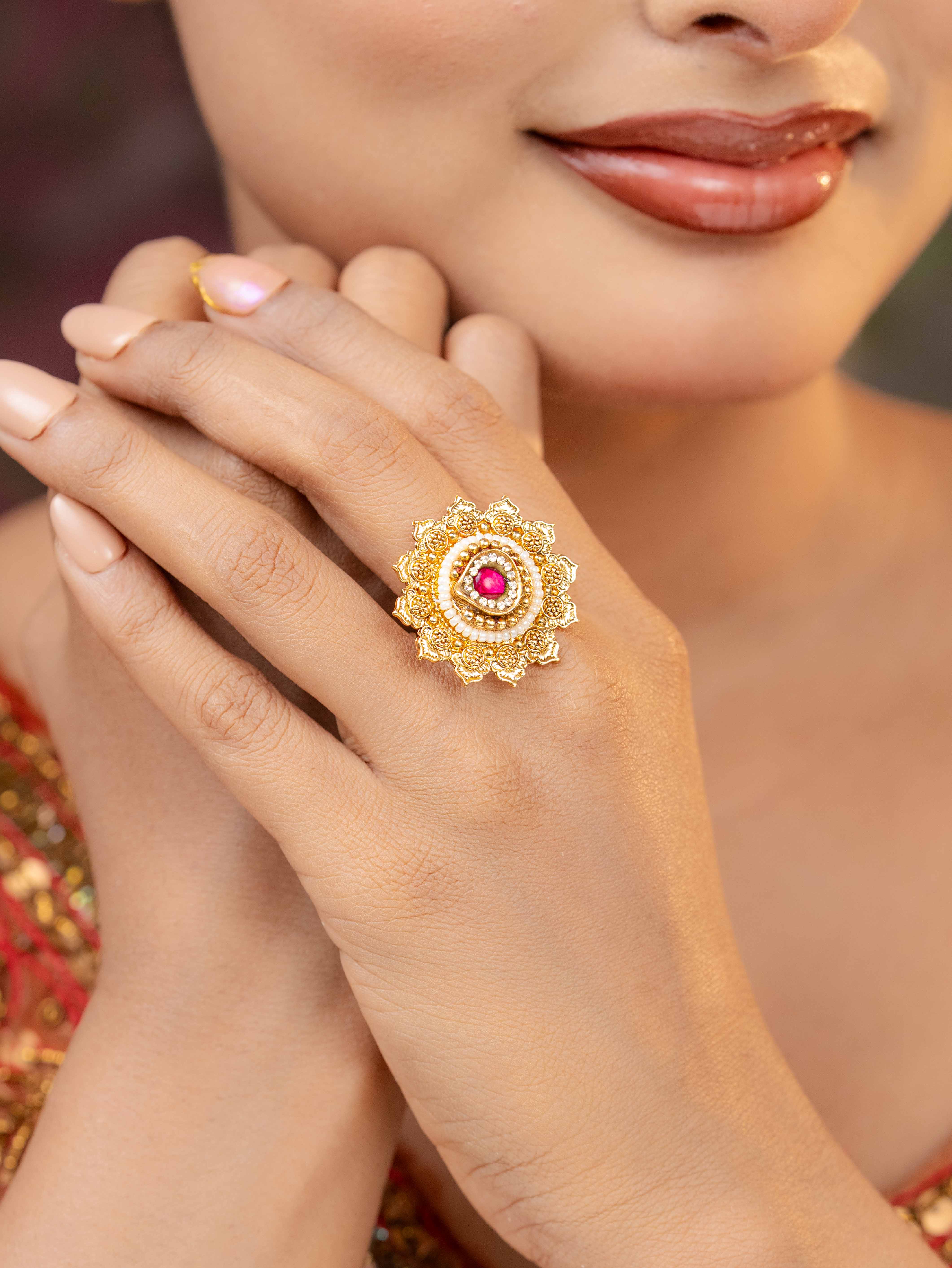 Maharika Adjustable Ring