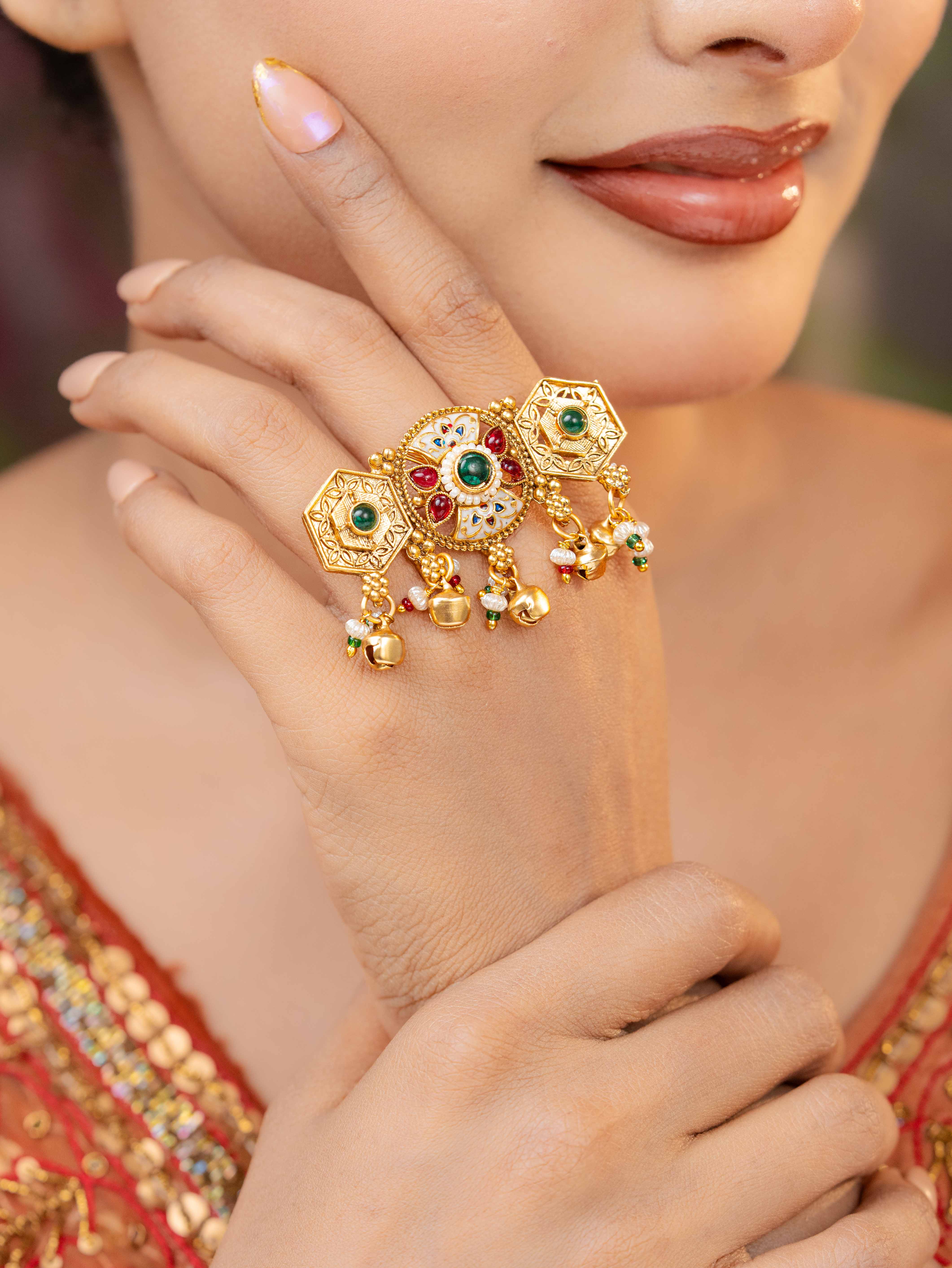 Rajweli Adjustable Ring