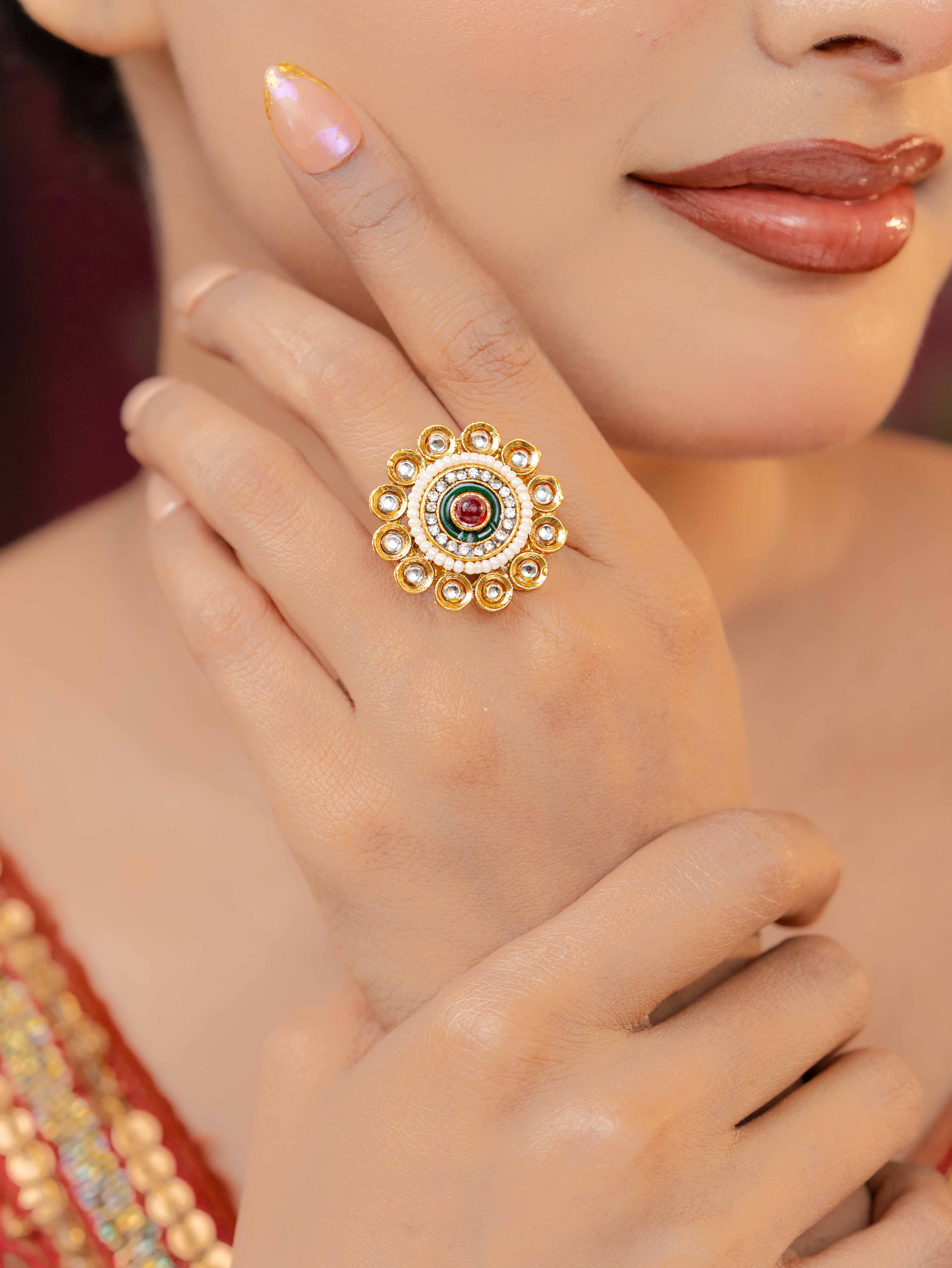 Devyani Adjustable Ring