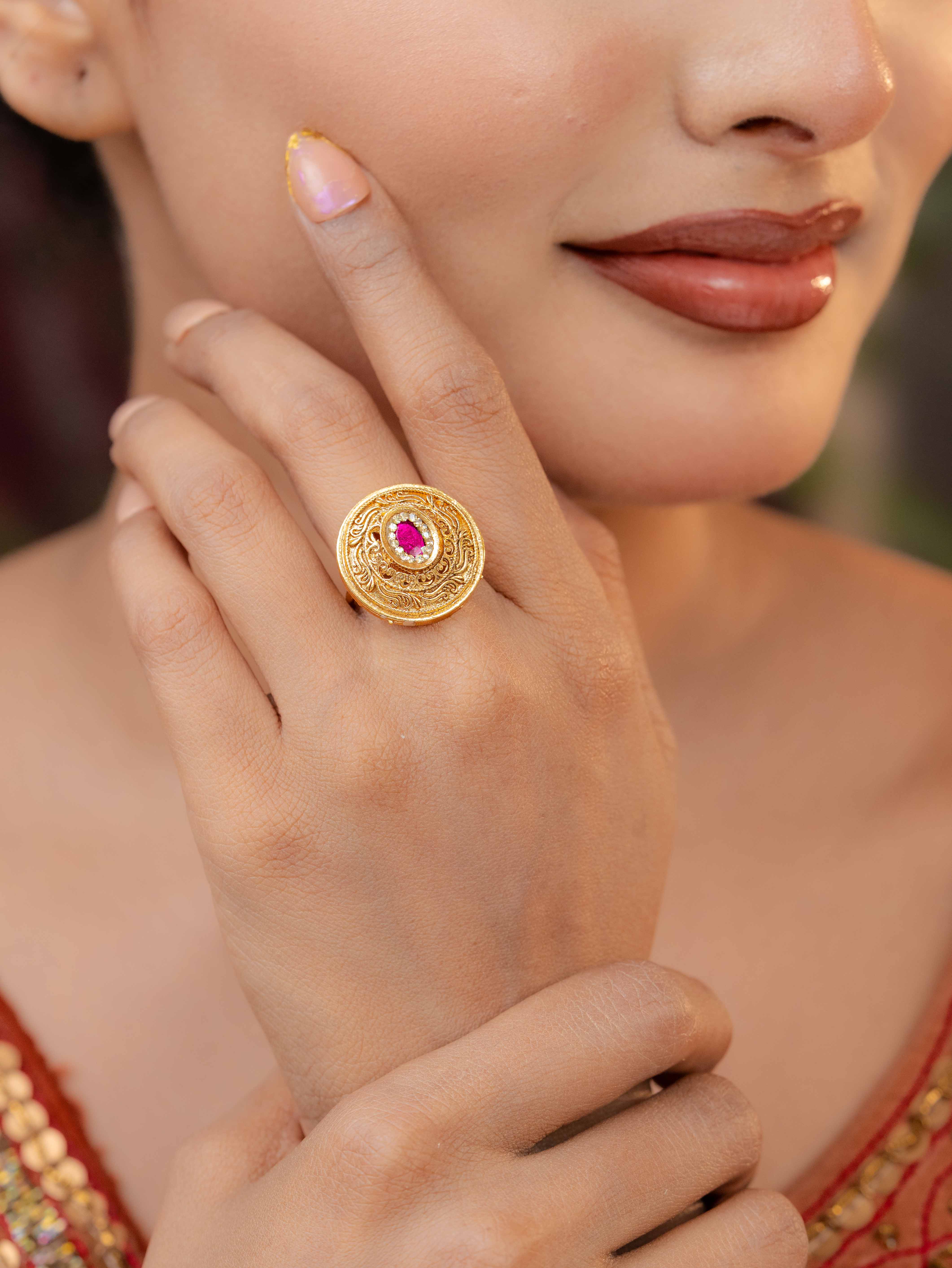 Riyana Adjustable Ring