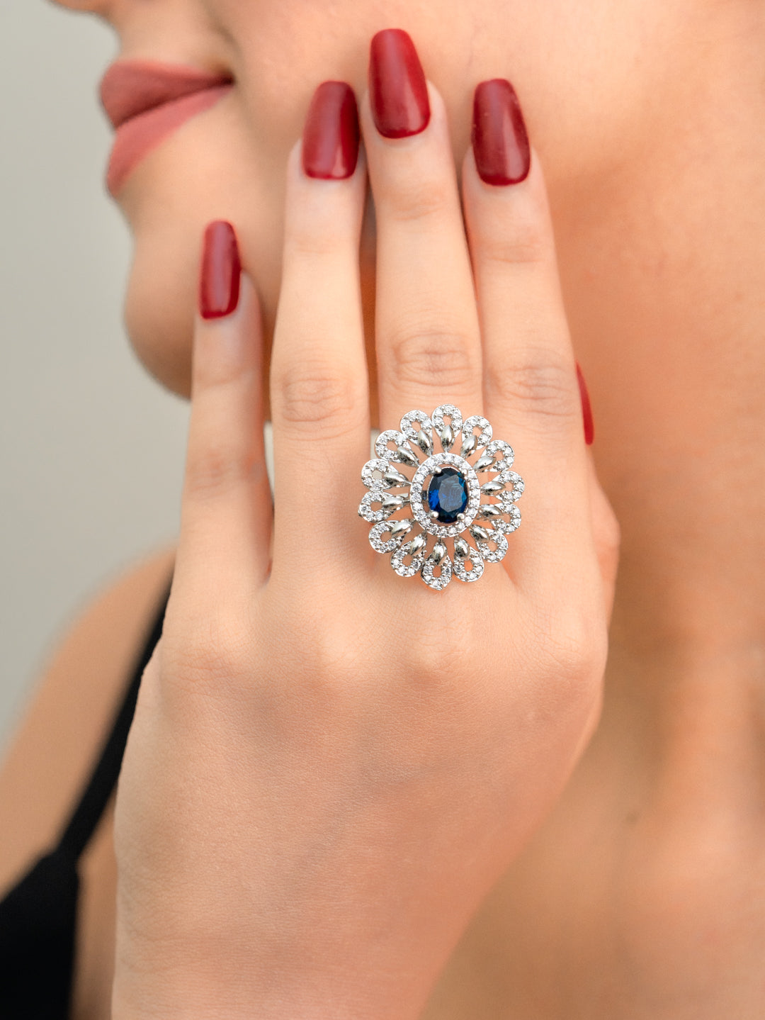 Shravya Adjustable Ring