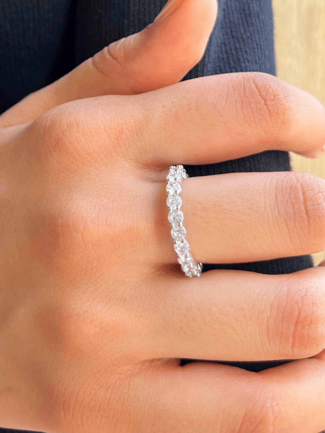 Silver Band Ring - Zerakijewels