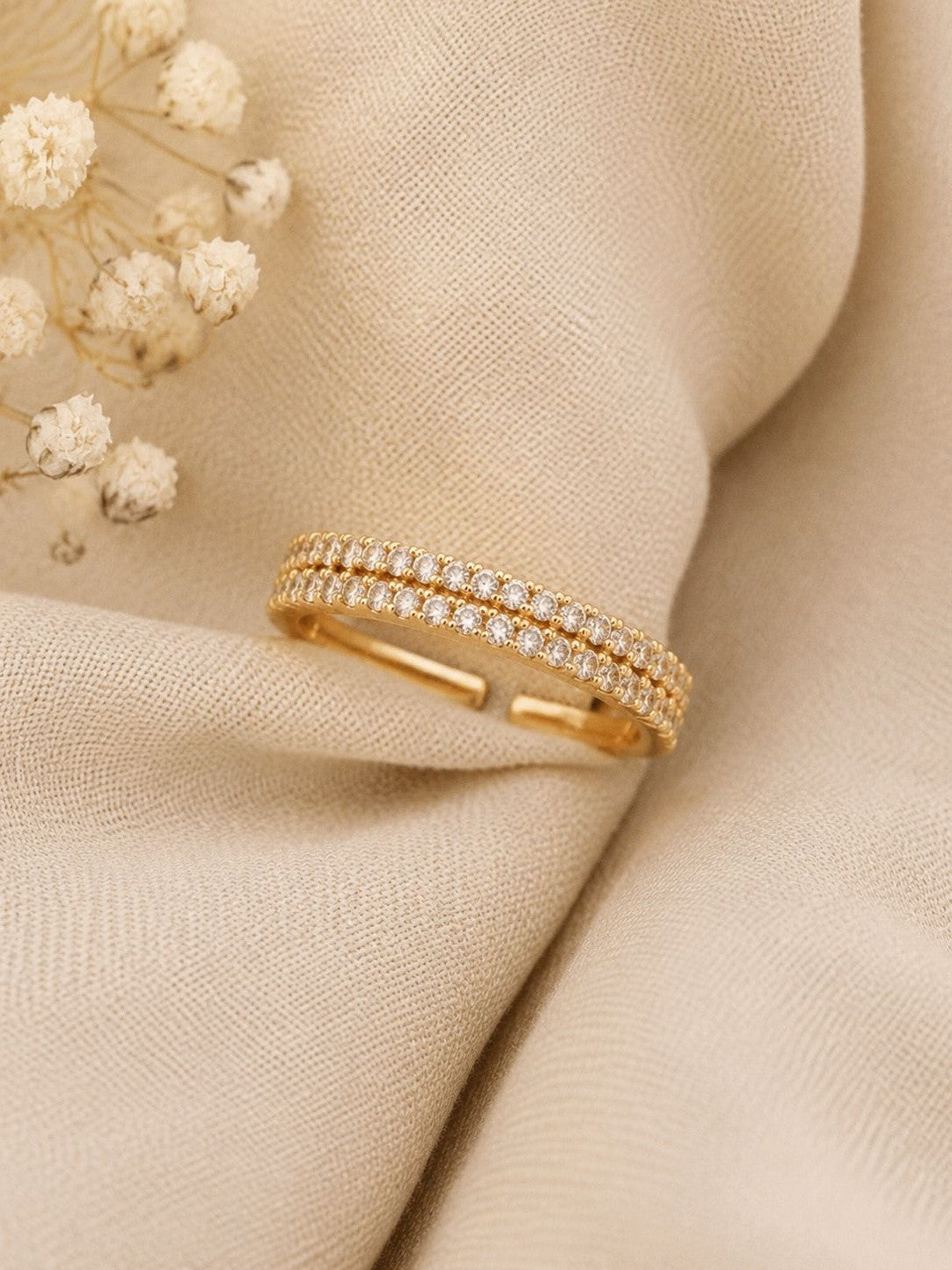 Beloved Wings Adjustable Ring