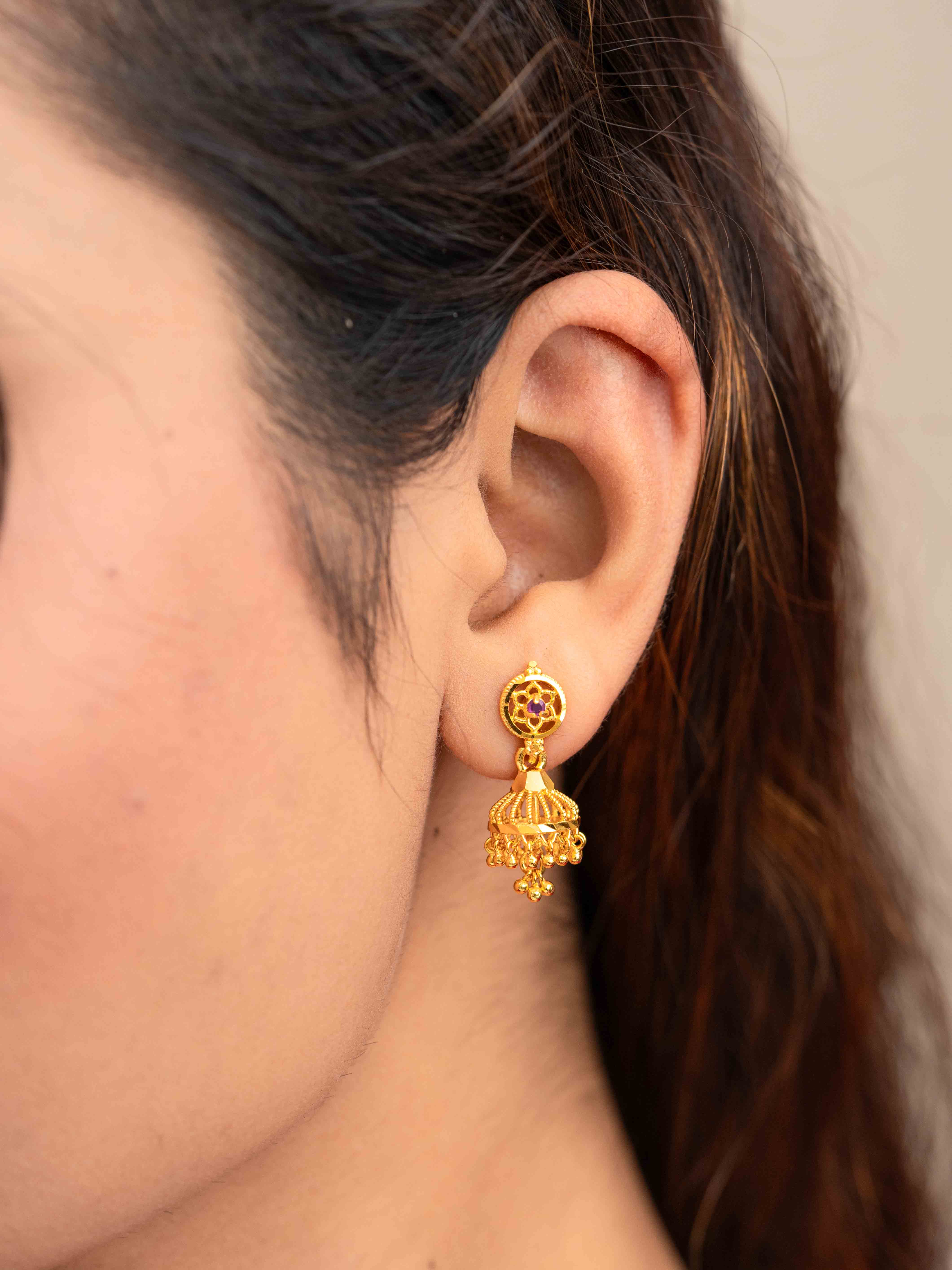 Swarni Kudi Earrings