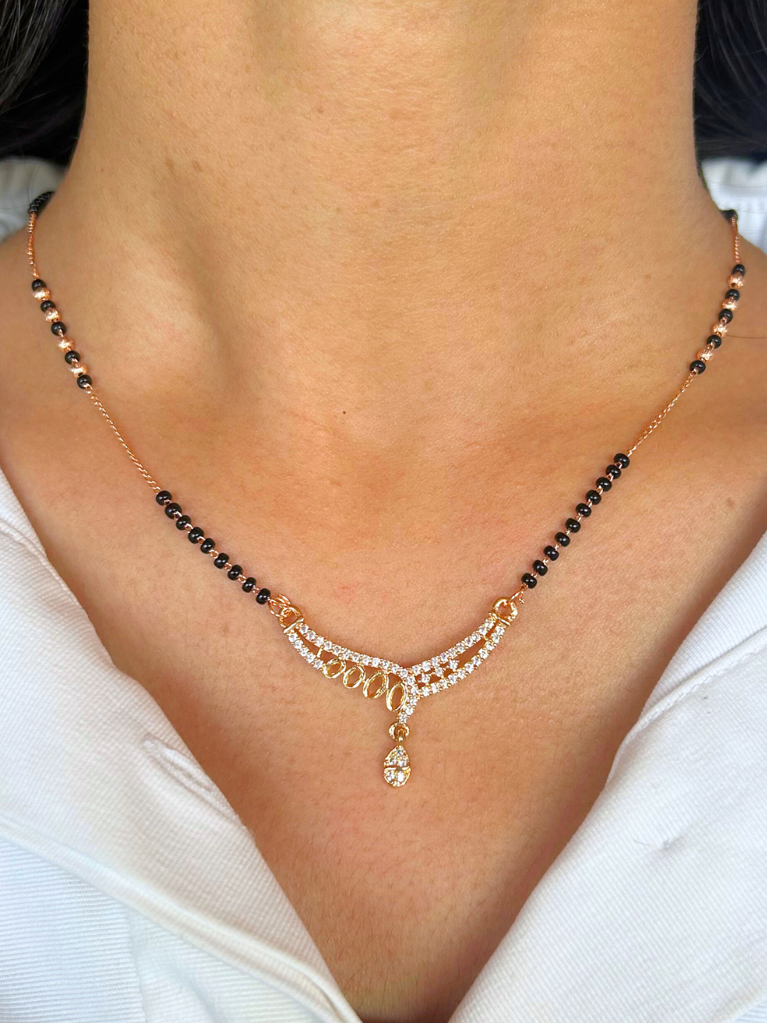 Unique Designer Rysa Mangalsutra BUy Online Zeraki Jewels